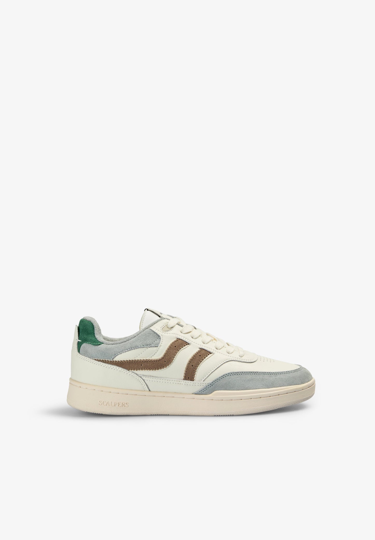 CONTRAST SUEDE SNEAKERS