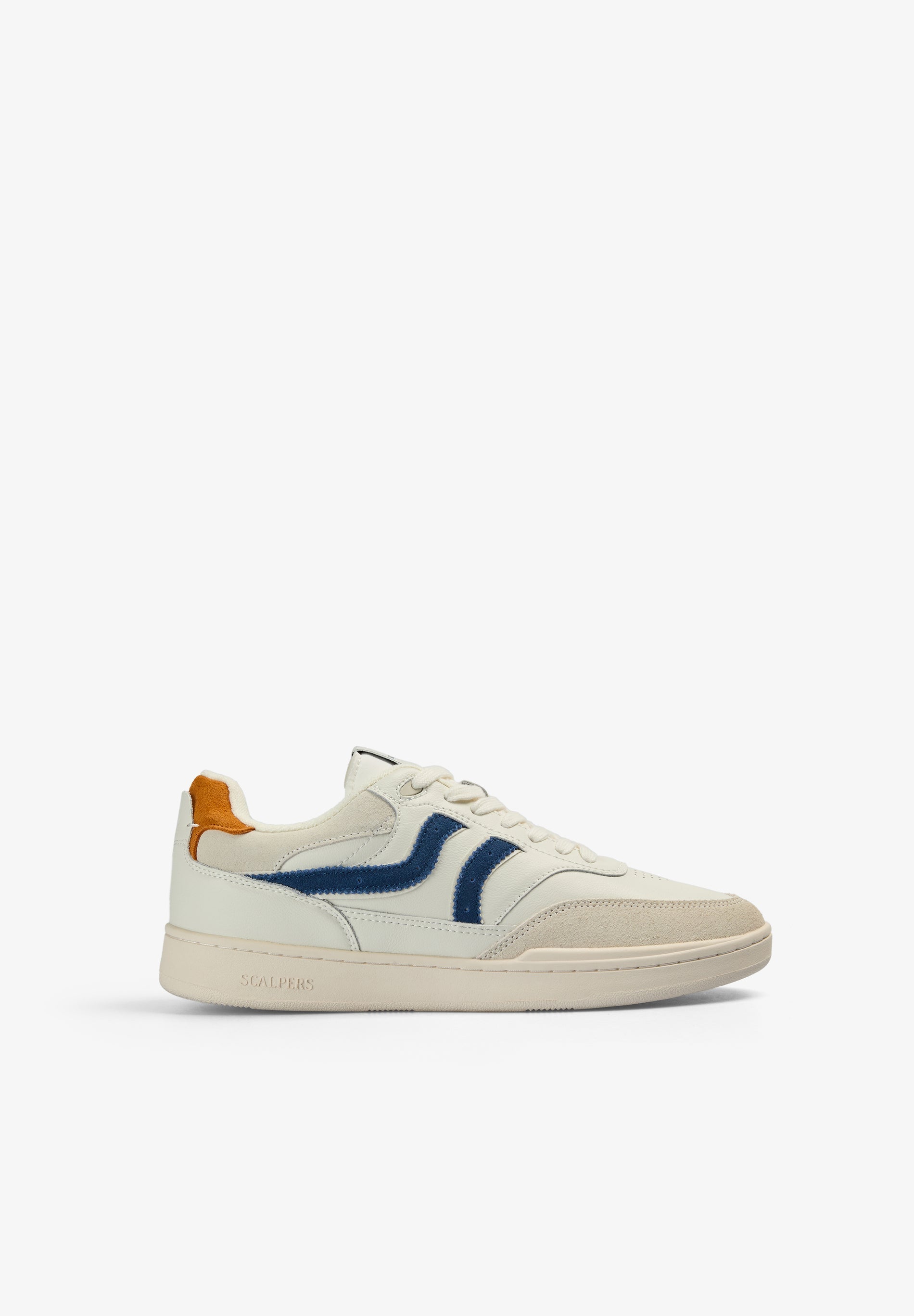 CONTRAST SUEDE SNEAKERS