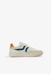 CONTRAST SUEDE SNEAKERS