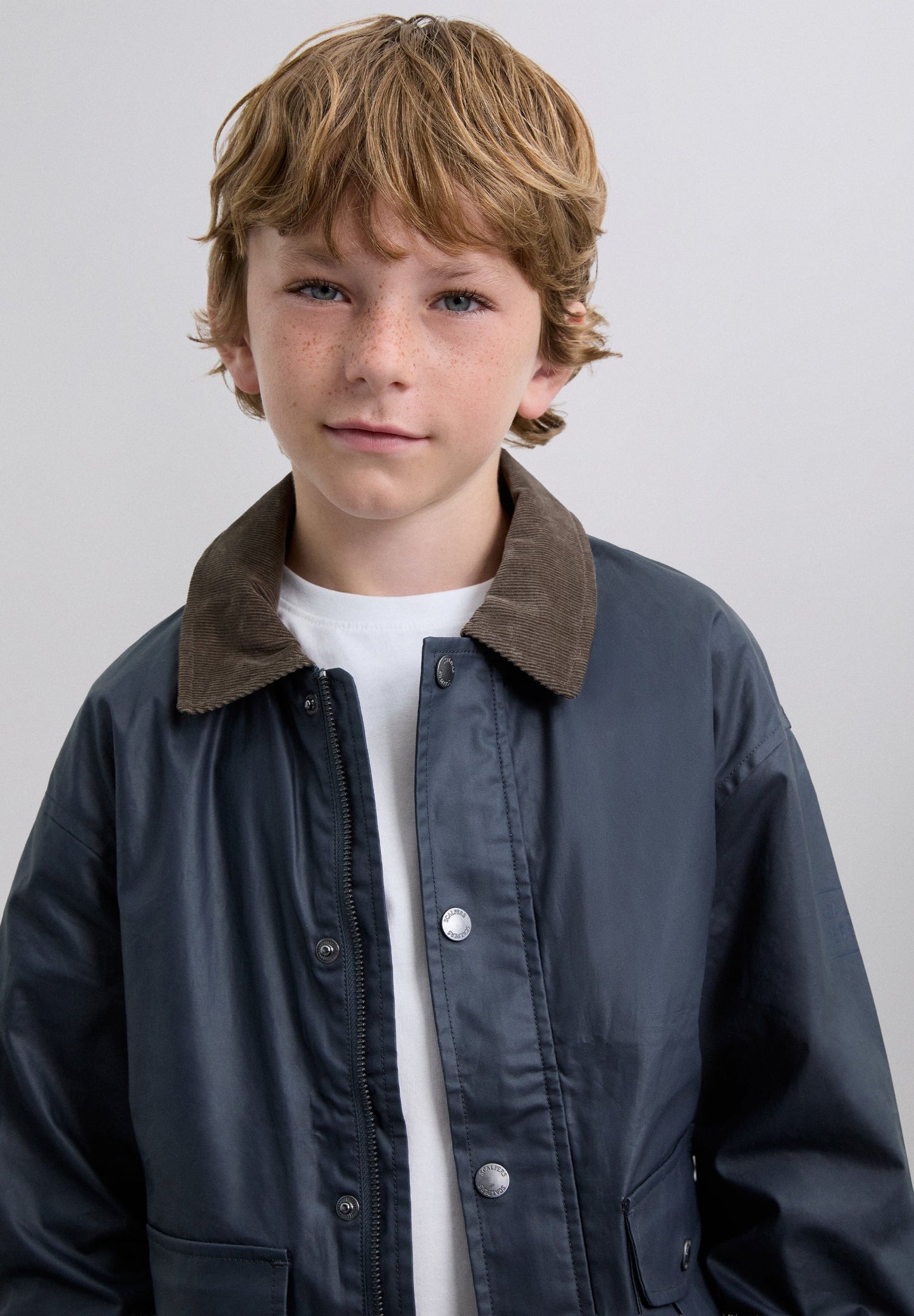 JACKET WITH SHIRT COLLAR