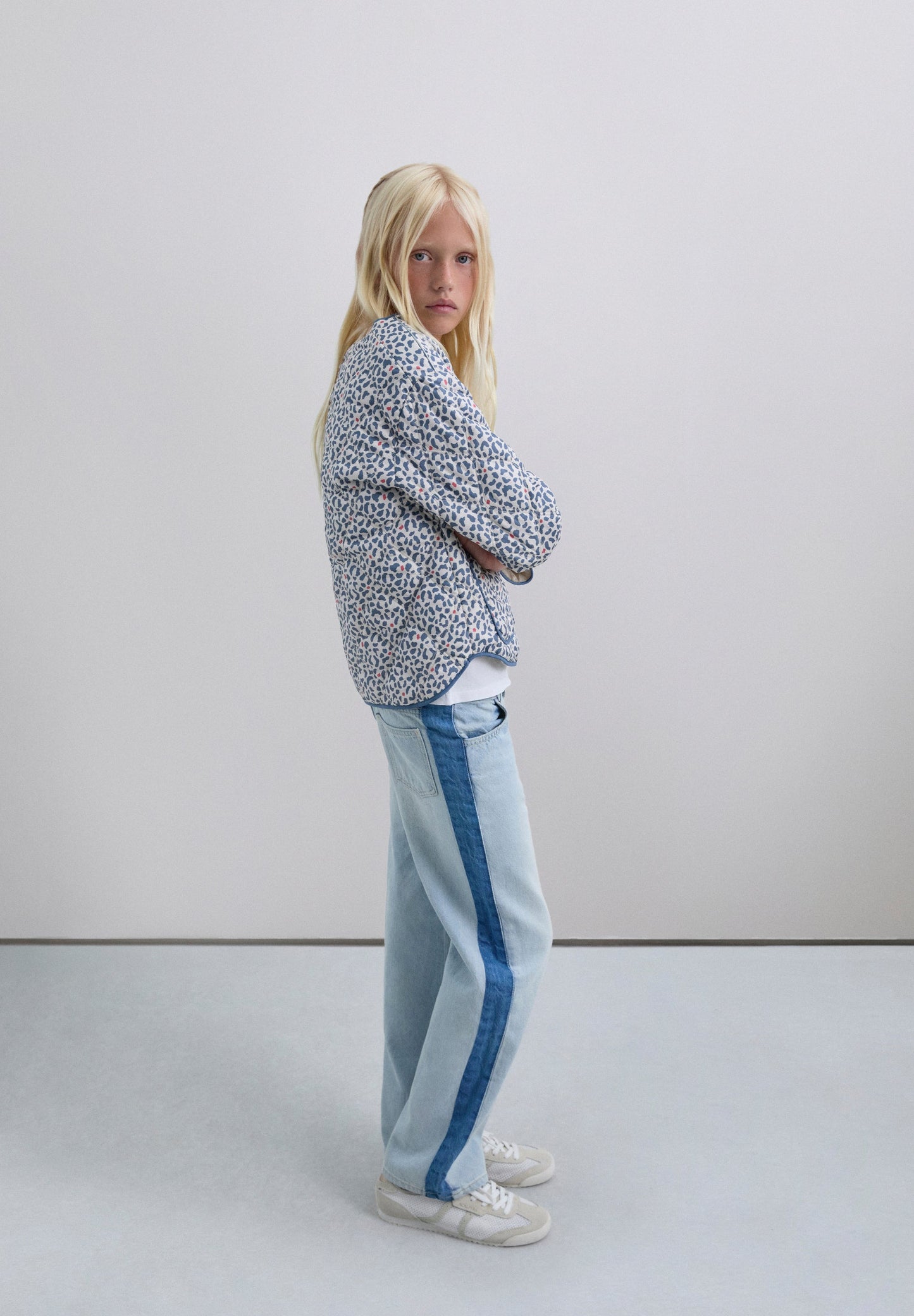 ANIMAL PRINT PUFFER JACKET