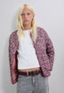 ANIMAL PRINT PUFFER JACKET