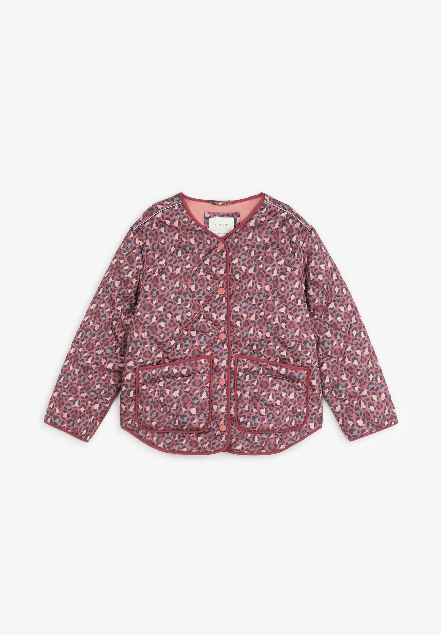 ANIMAL PRINT PUFFER JACKET