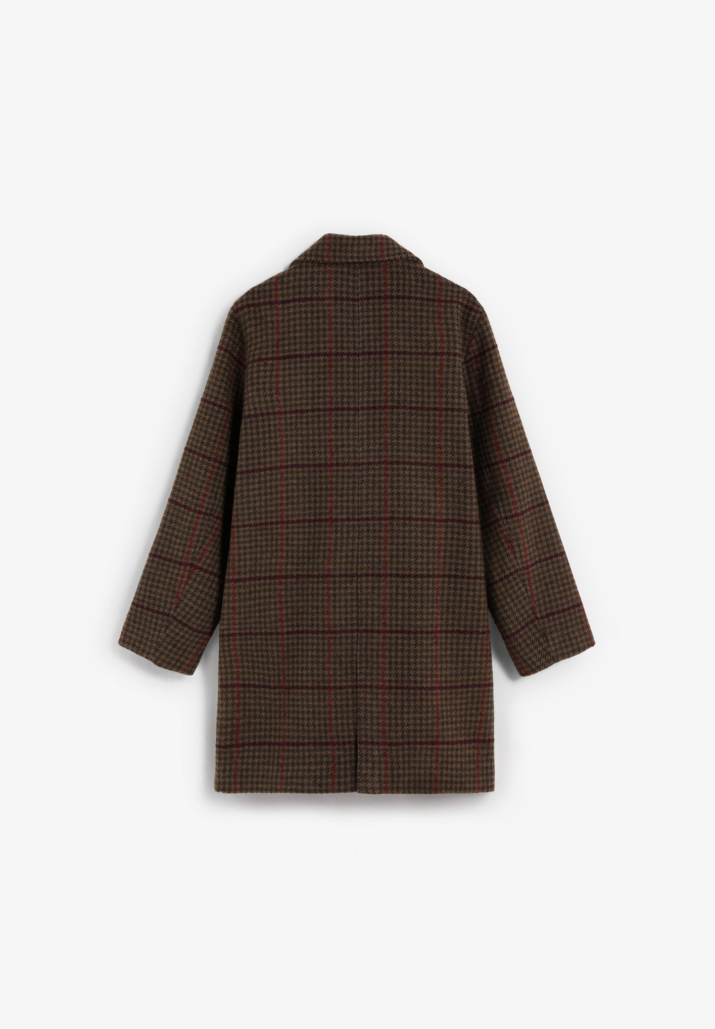 CHECK CLOTH COAT