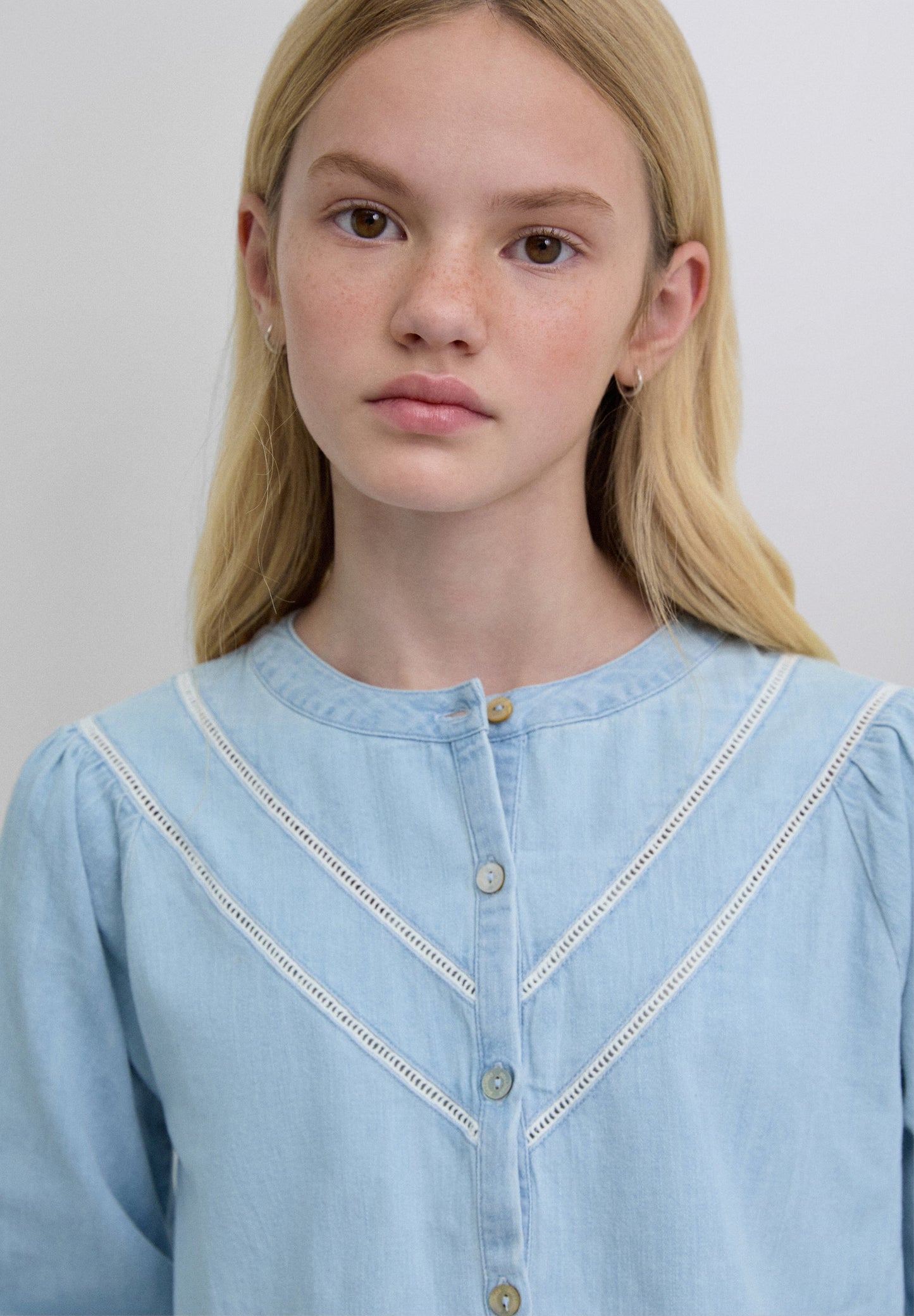 SCAMYDENIMBLOUSE GIRLS