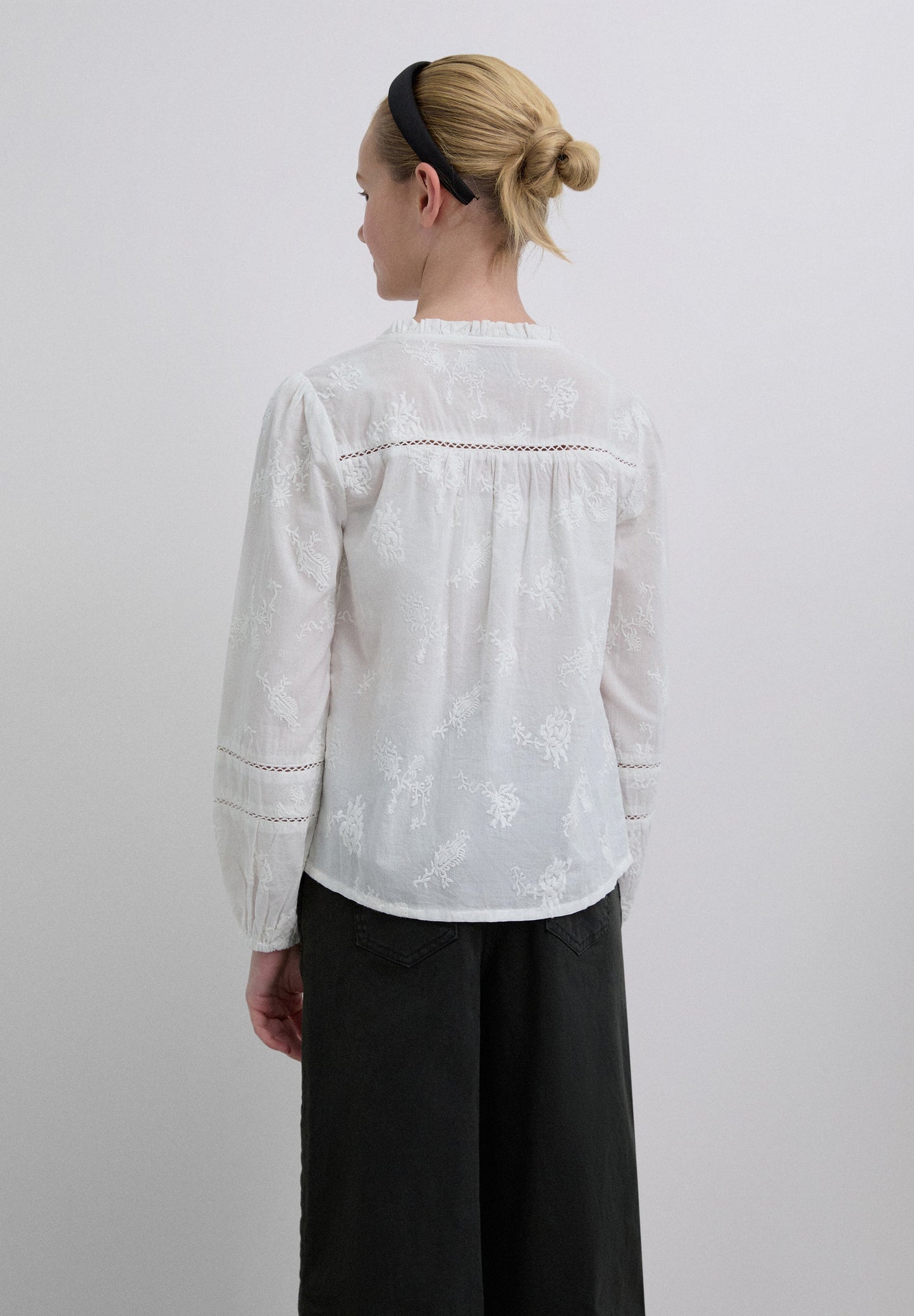 CAMISA ROMÁNTICA ALGODÓN - Scalpers