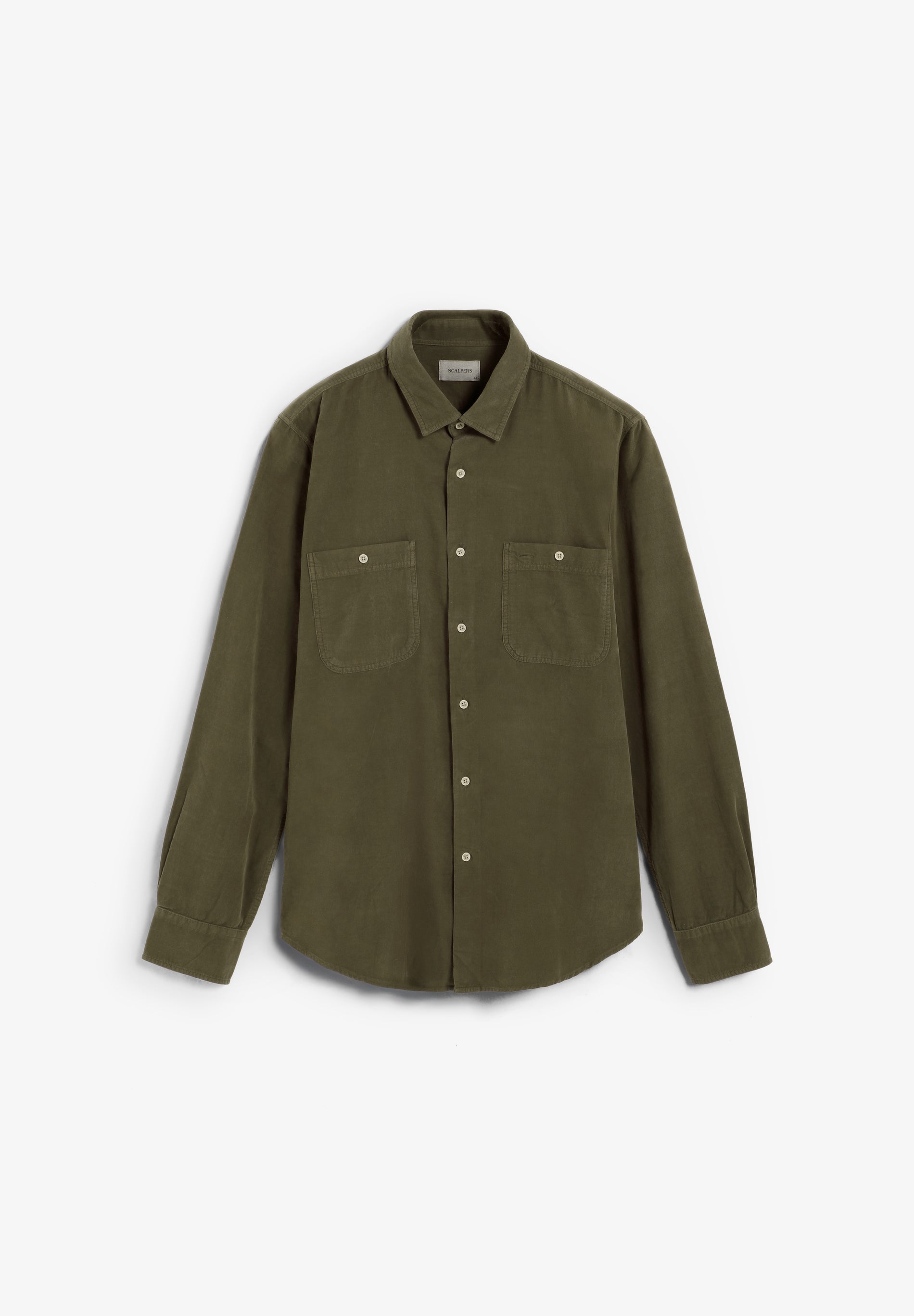 REGULAR FIT CORDUROY SHIRT