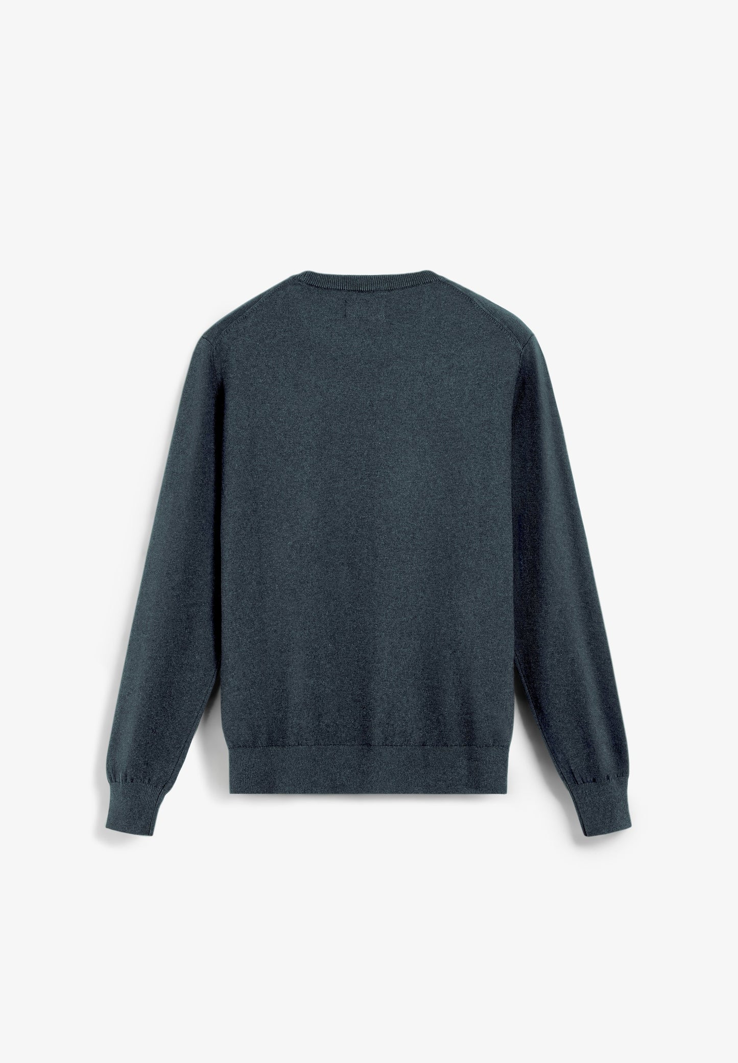 COTTON KNIT LONG SLEEVE SWEATER