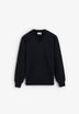 COTTON KNIT V-NECK SWEATER