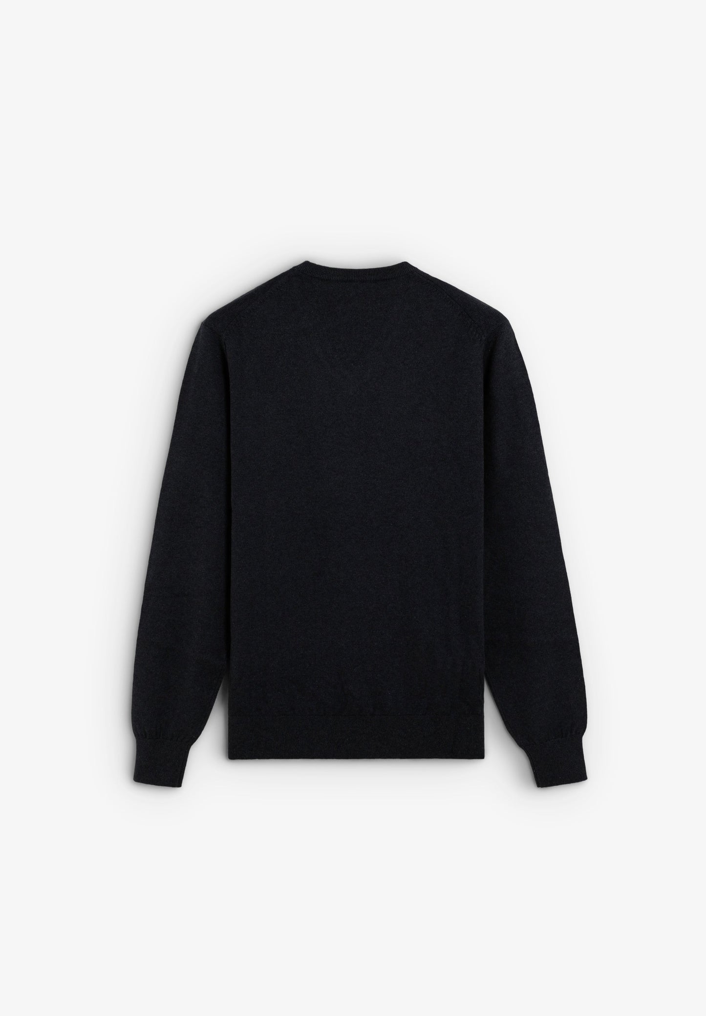 COTTON KNIT V-NECK SWEATER