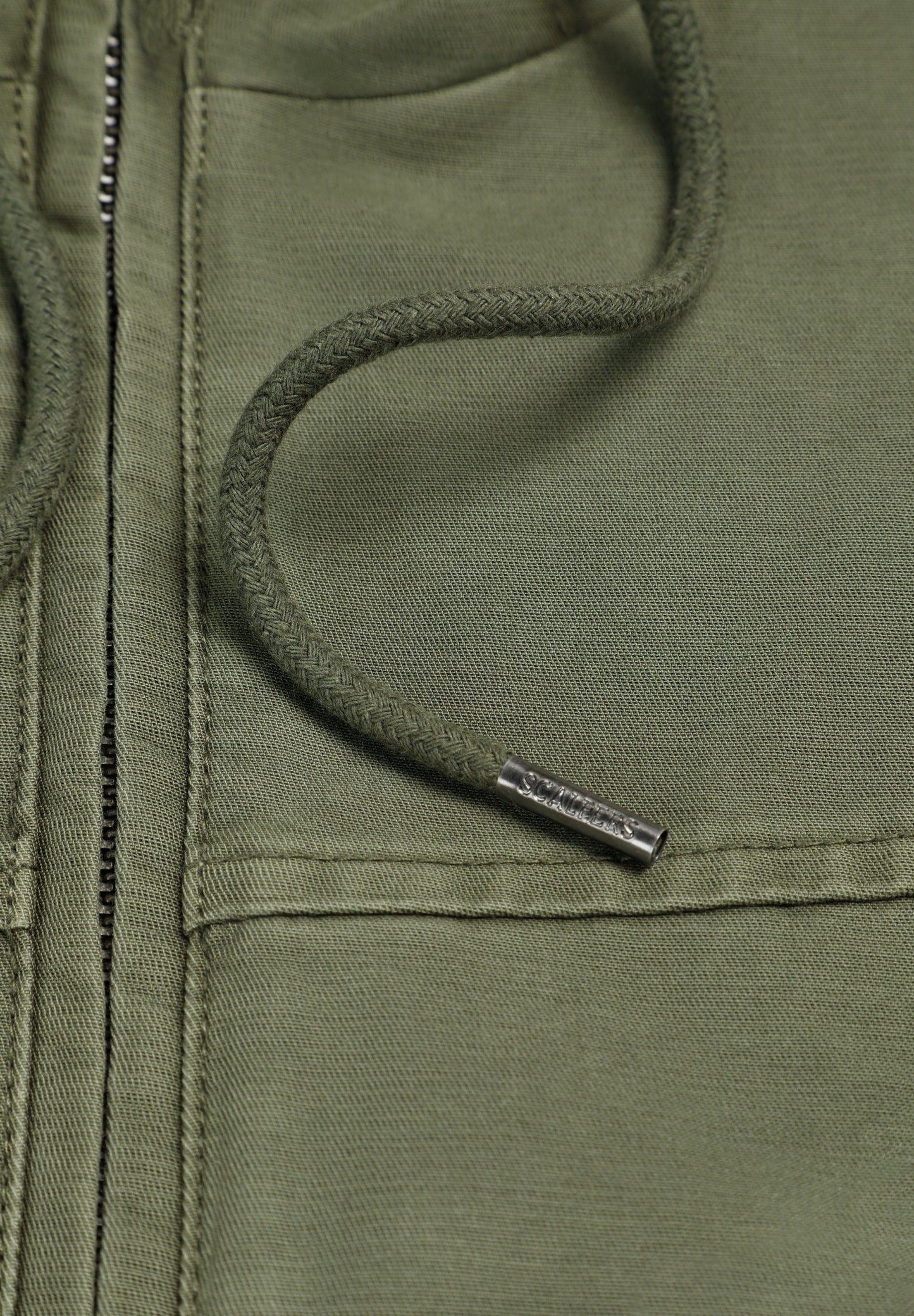 COTTON JACKET WITH HOOD