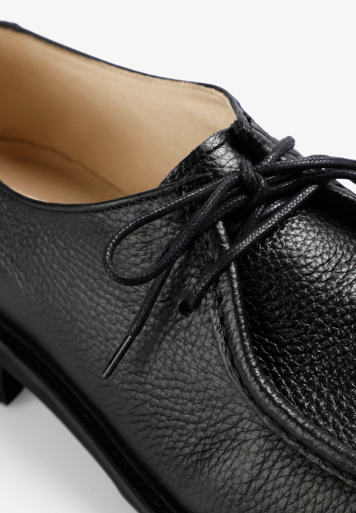 SCHOENEN LEER GEKARTELDE ZOOL