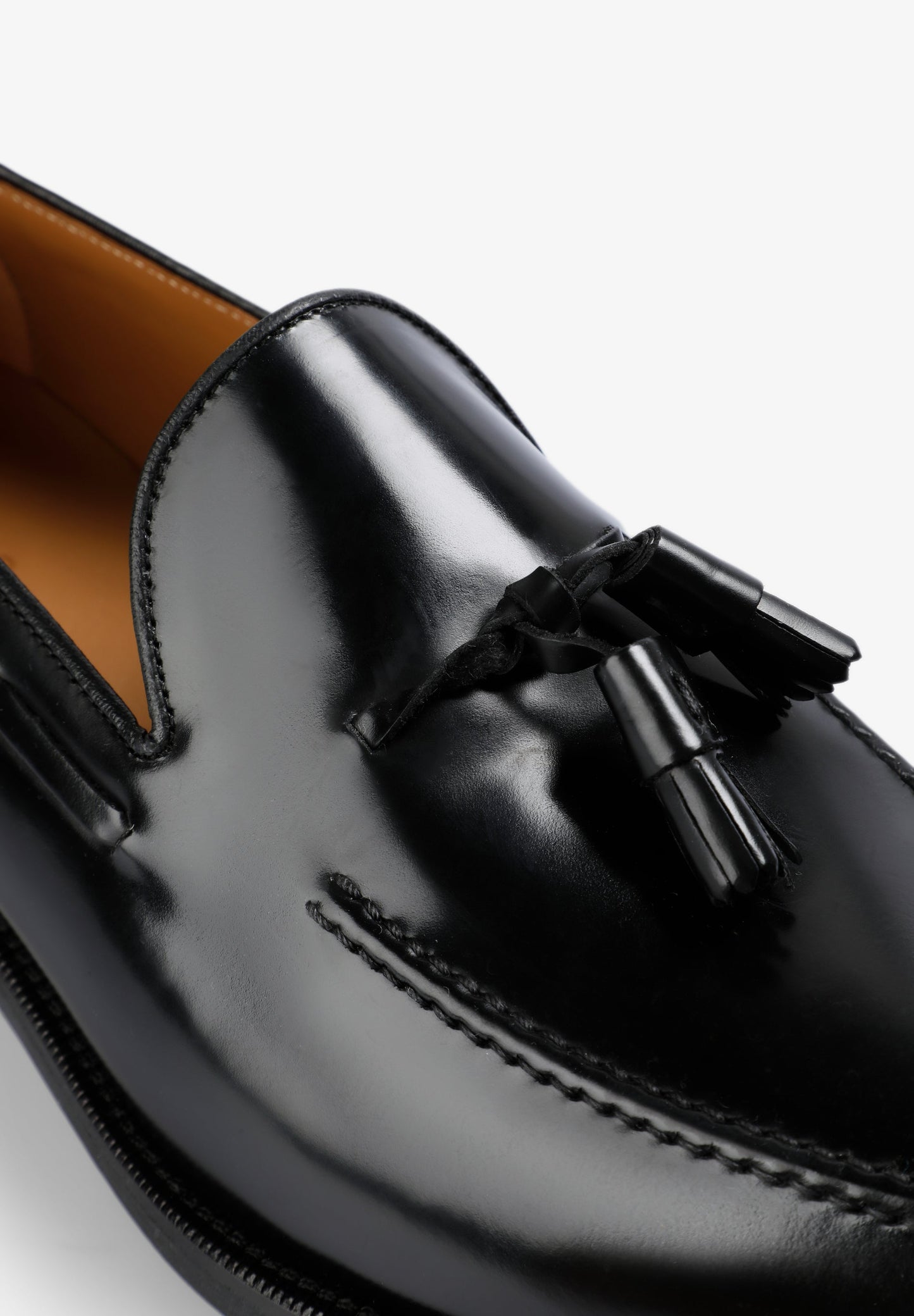 SMART LEATHER LOAFERS WITH TASSELS
