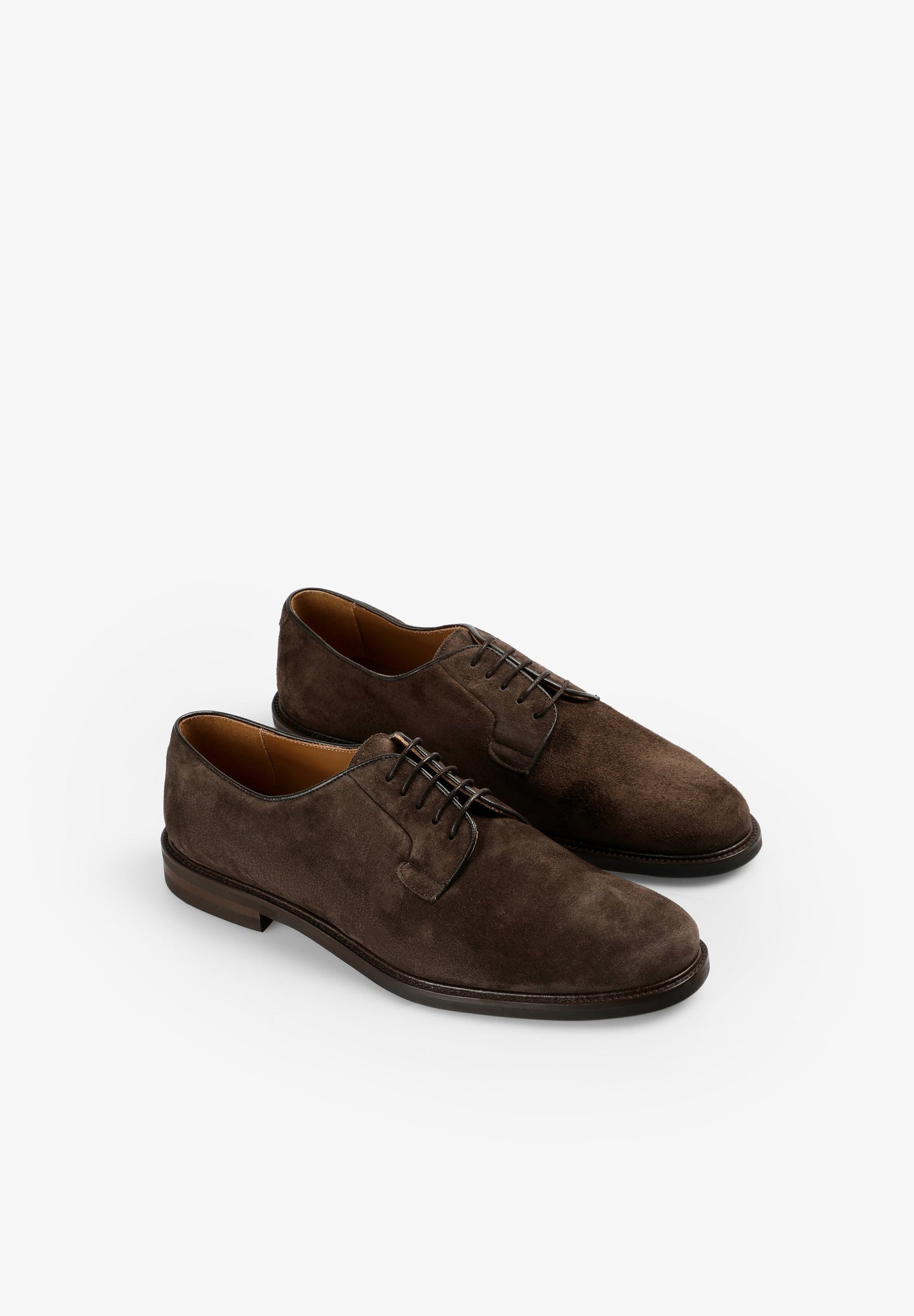 SUEDE DERBY SHOES
