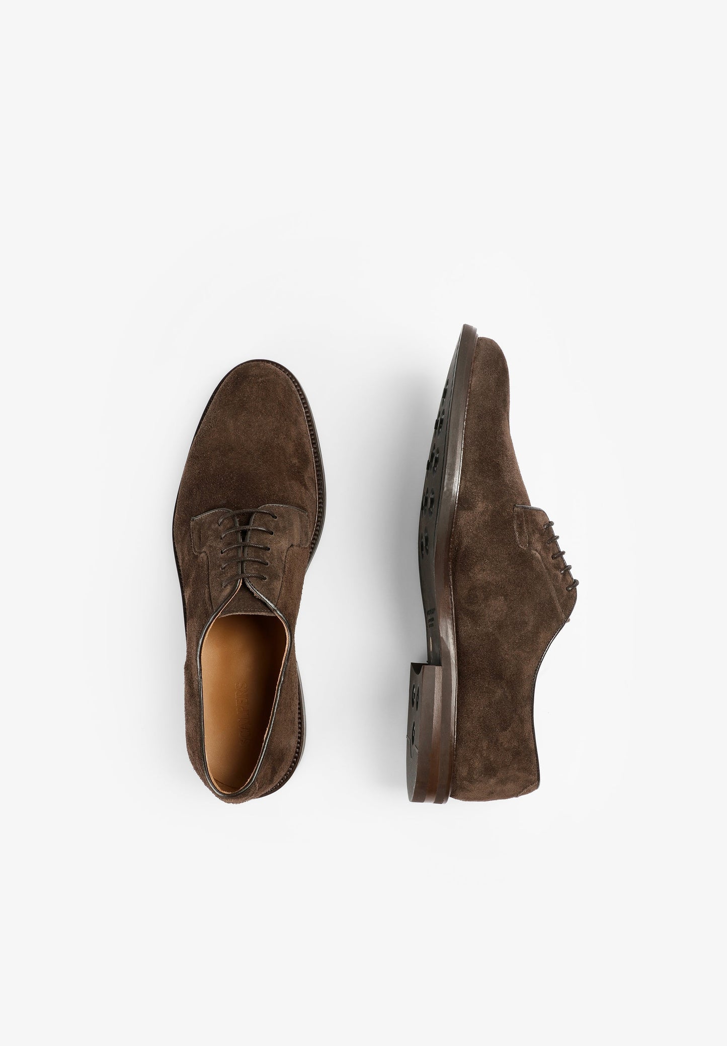 SUEDE DERBY SHOES