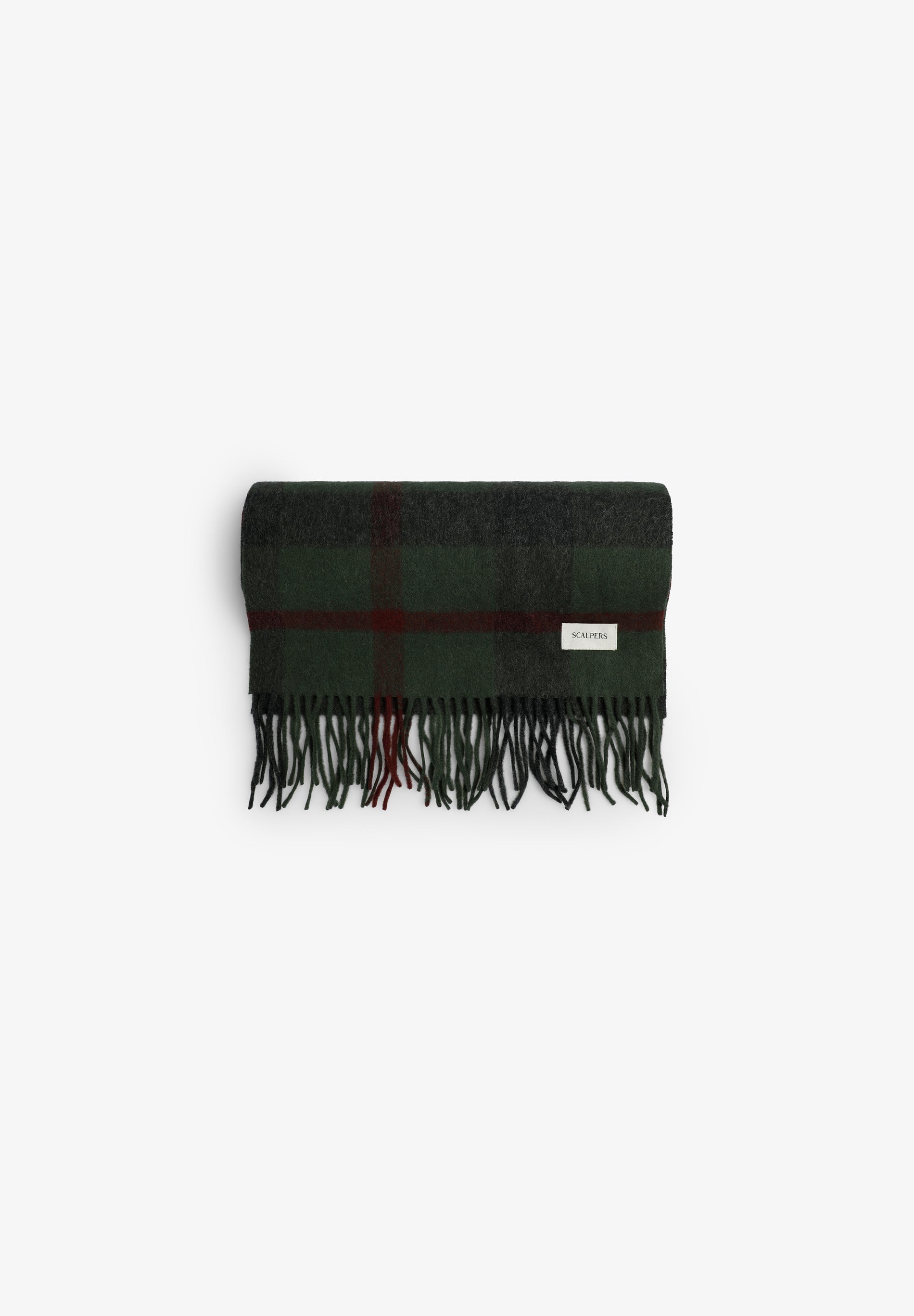 TARTAN WOOL SCARF
