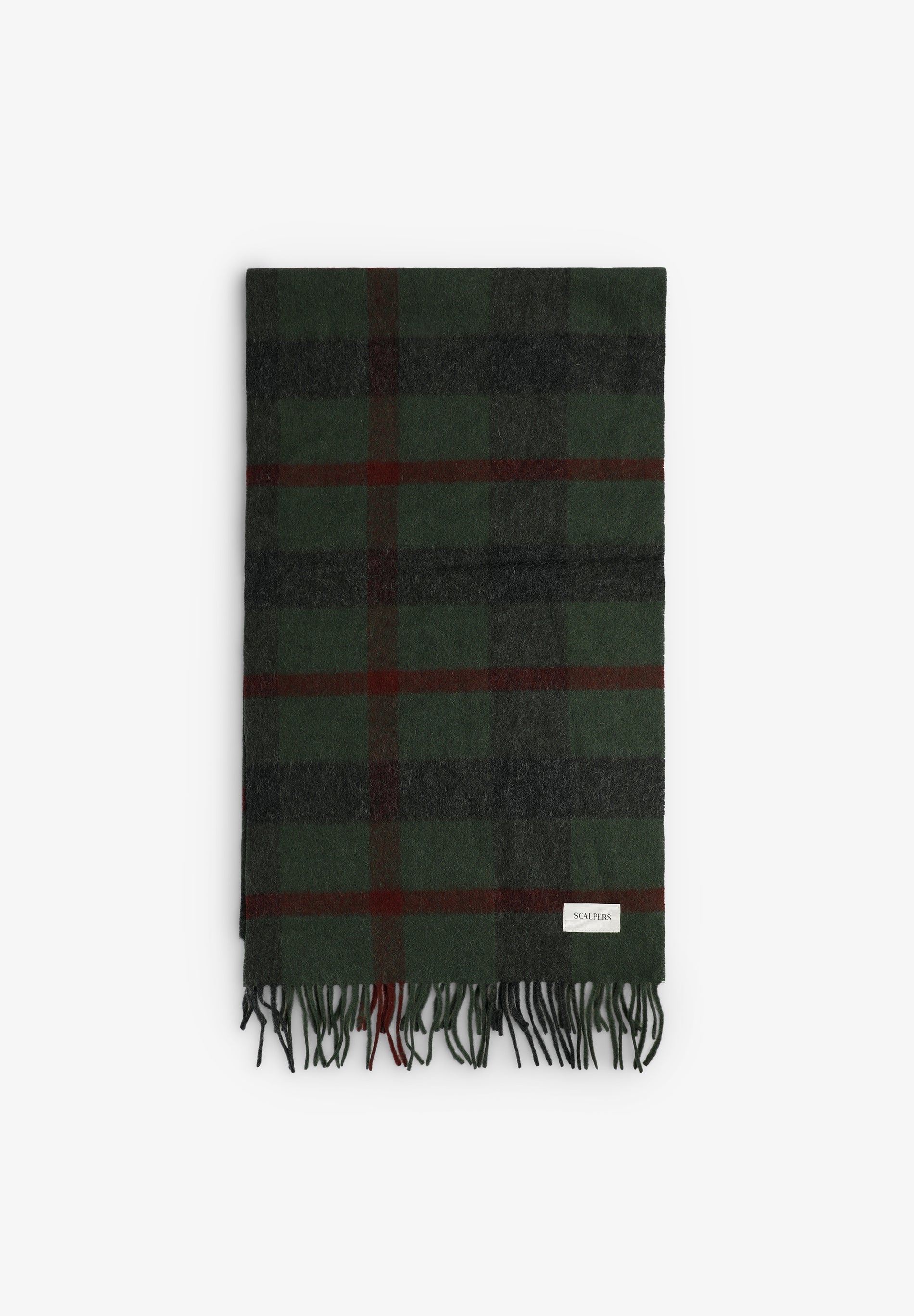 TARTAN WOOL SCARF