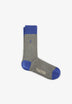 CONTRAST ORGANIC COTTON SOCKS