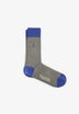 CONTRAST ORGANIC COTTON SOCKS