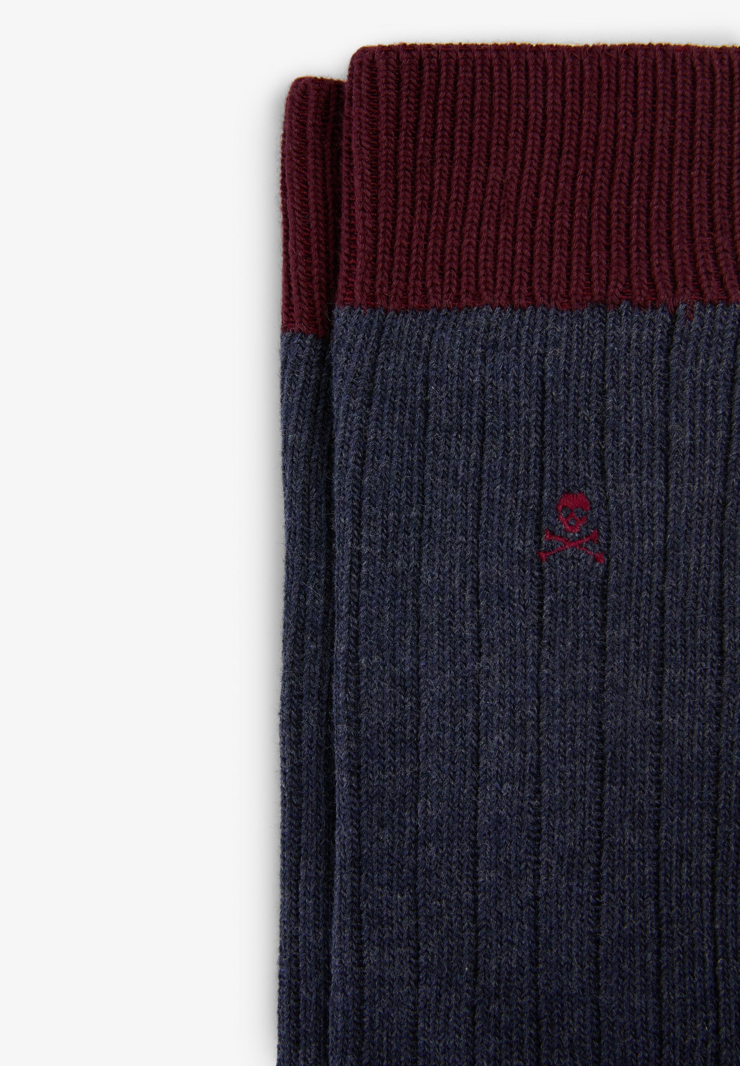 CONTRAST ORGANIC COTTON SOCKS