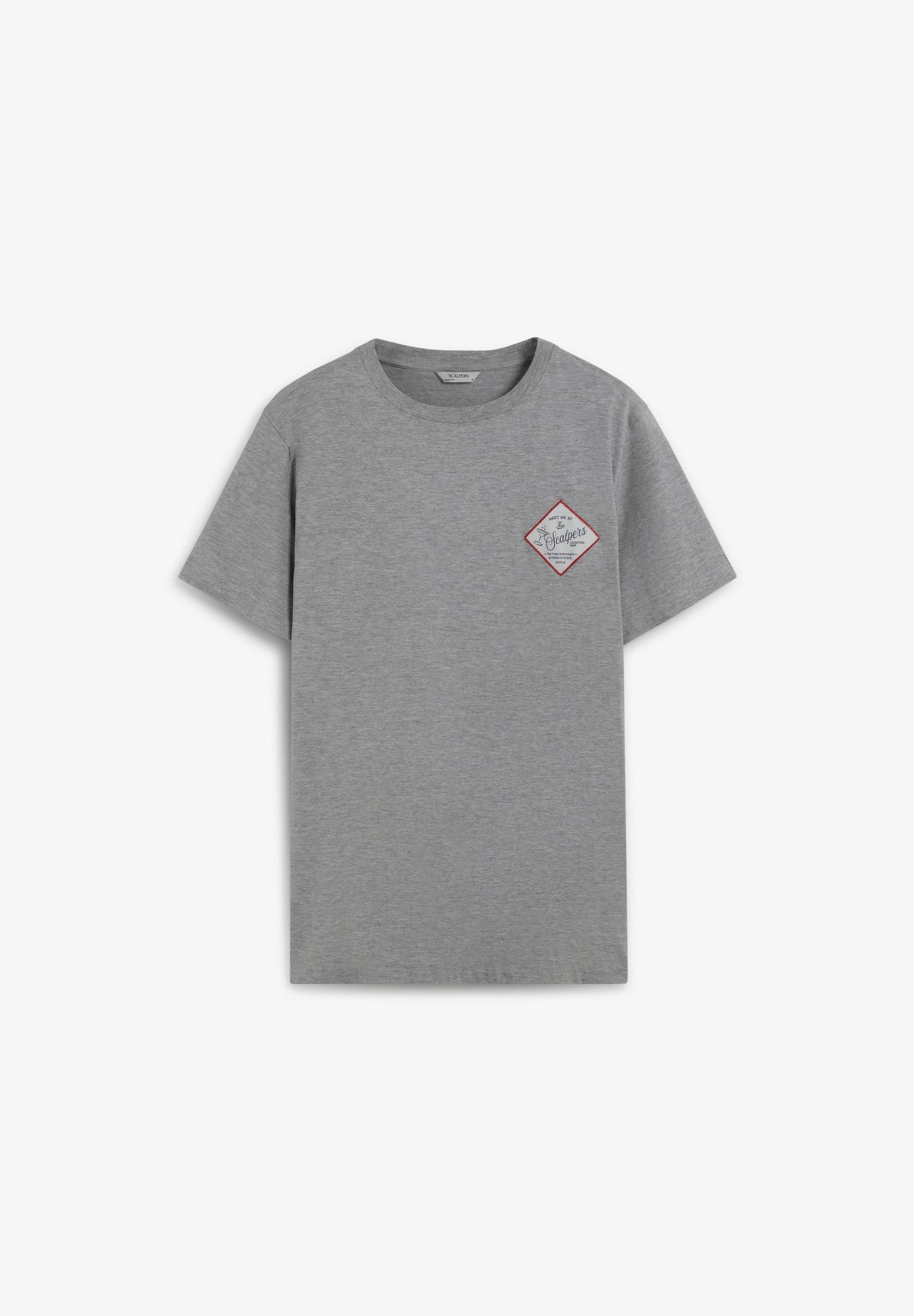 EMBROIDERED LOGO PATCH T-SHIRT