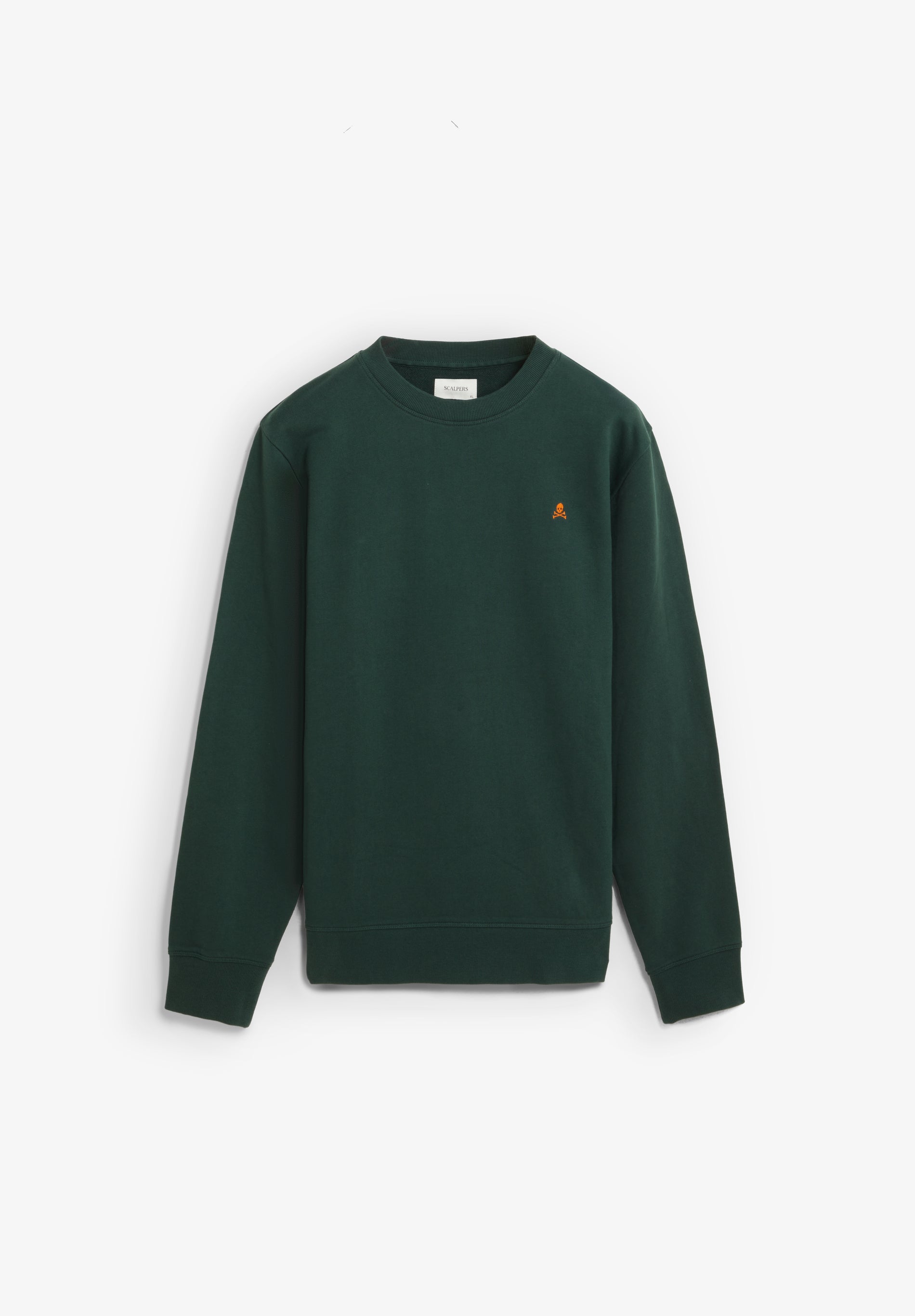 BASIC SWEATSHIRT WITH CONTRAST EMBROIDERY