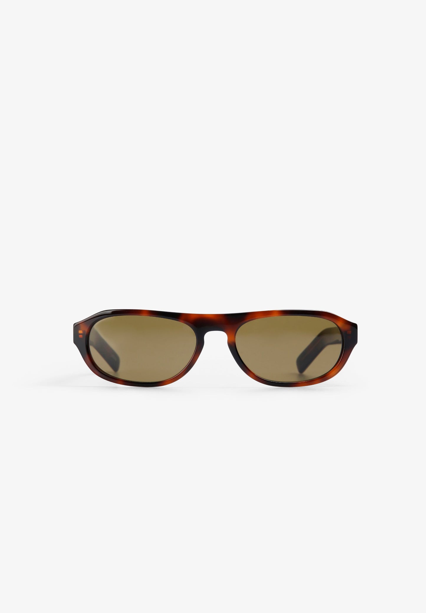 OVAL TORTOISESHELL SUNGLASSES