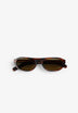 OVAL TORTOISESHELL SUNGLASSES