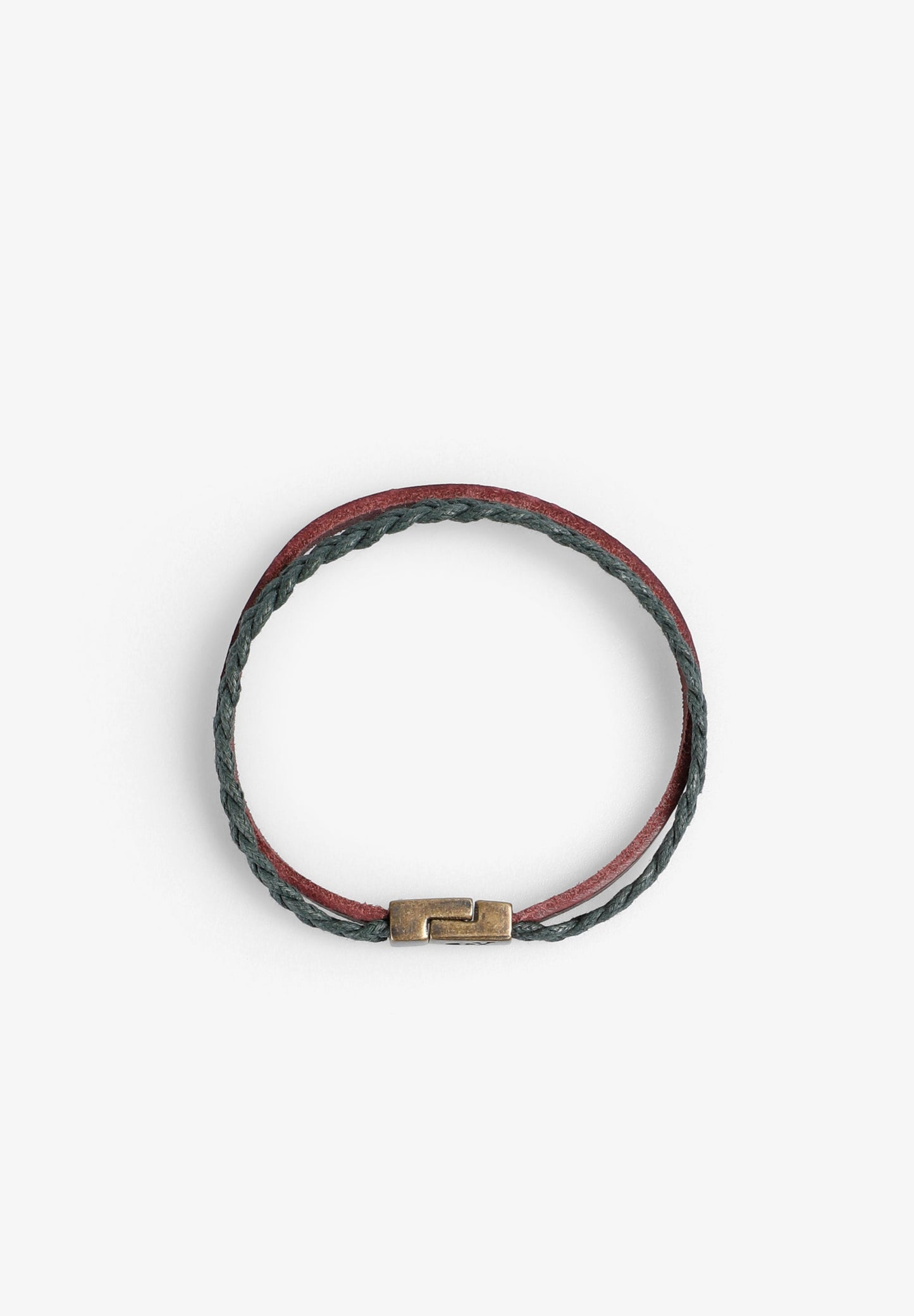 LEATHER BRACELET WITH SKULL