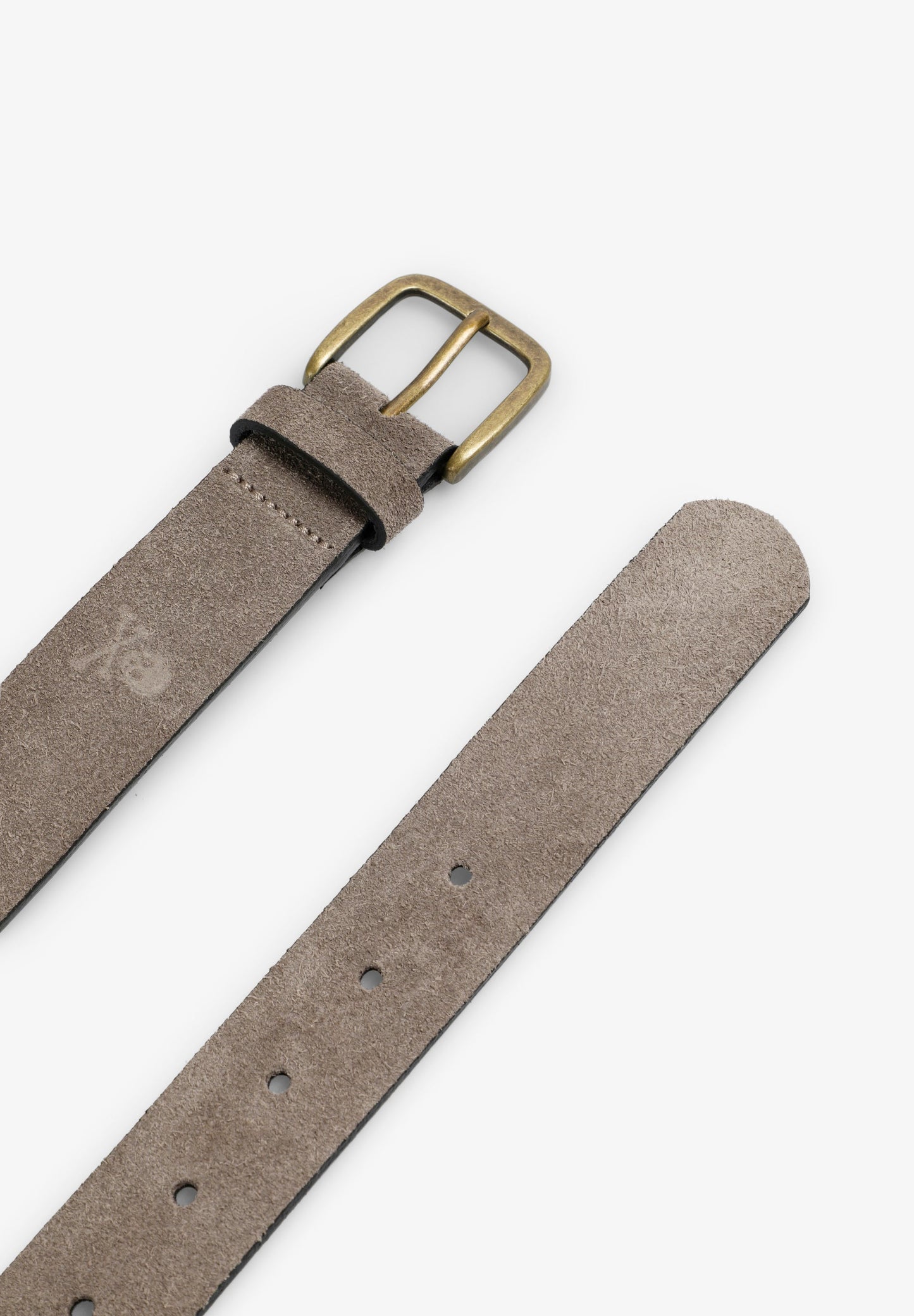 LEATHER BELT WITH SKULL