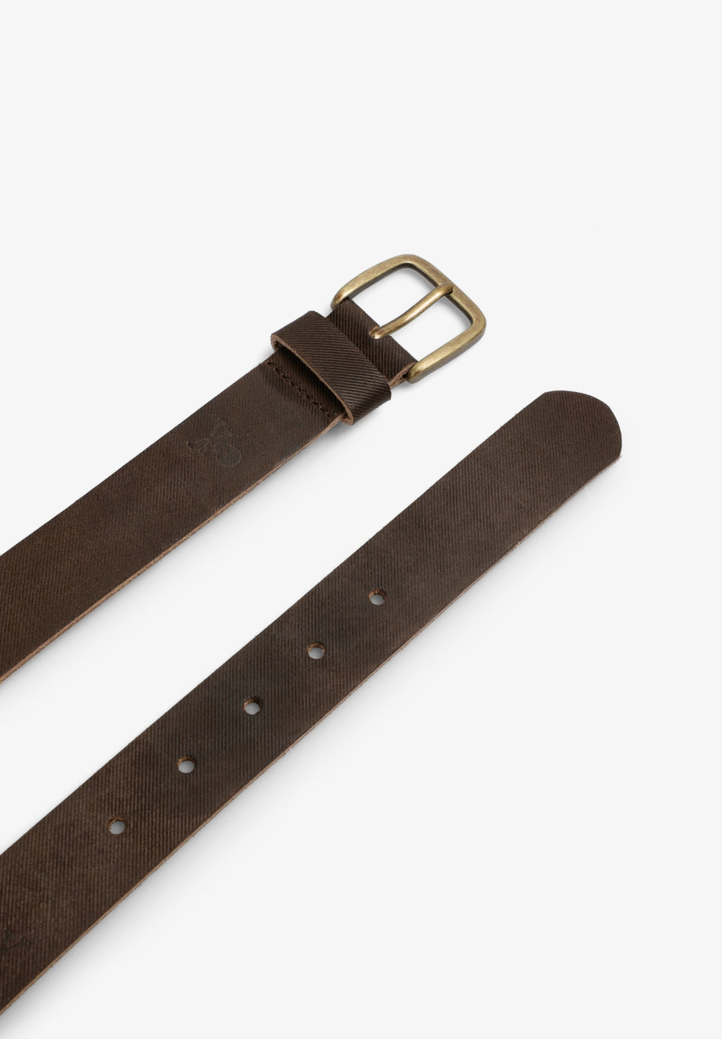 CINTURON PIEL TEXTURA RAYAS - Scalpers