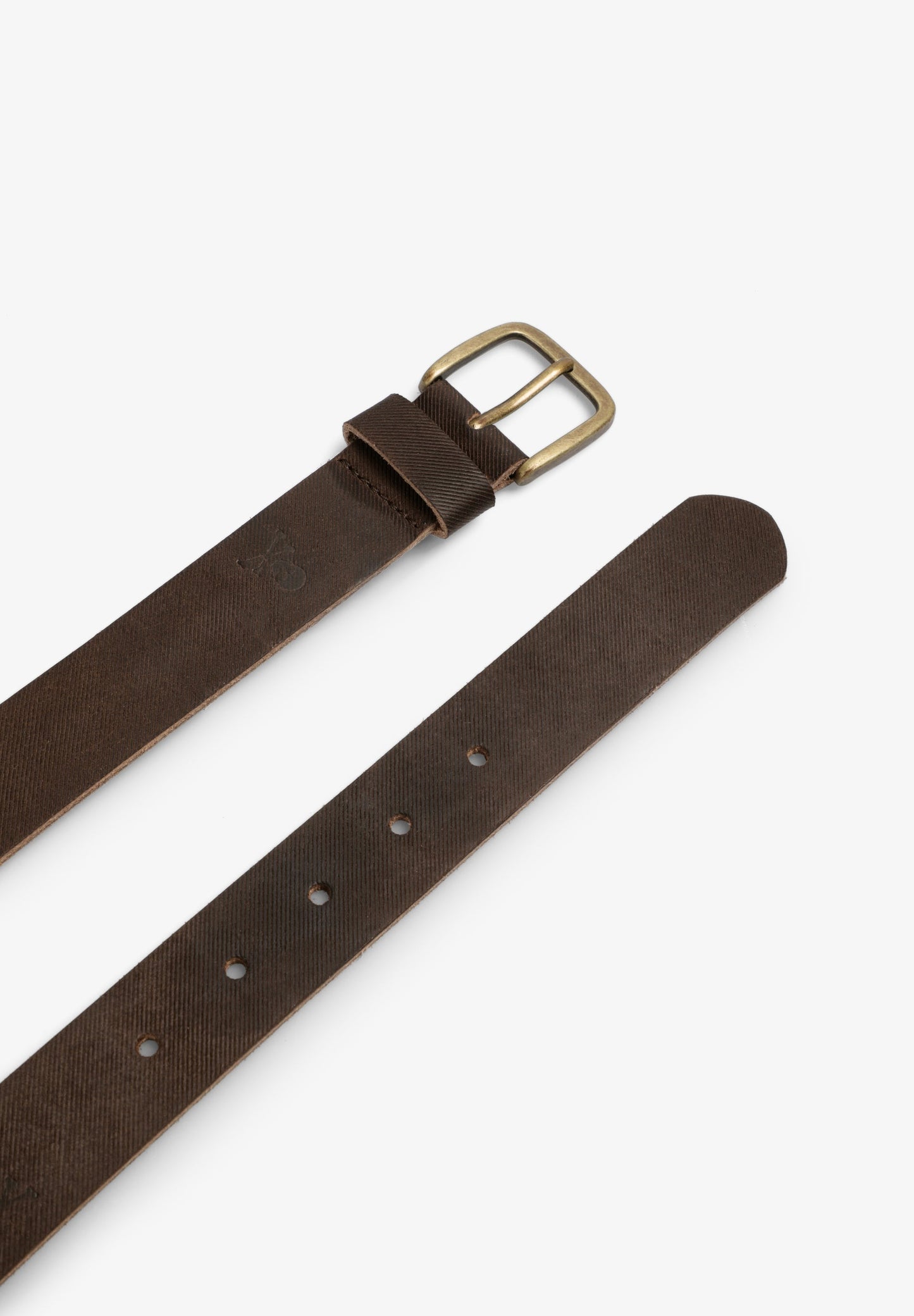 CINTURON PIEL TEXTURA RAYAS - Scalpers