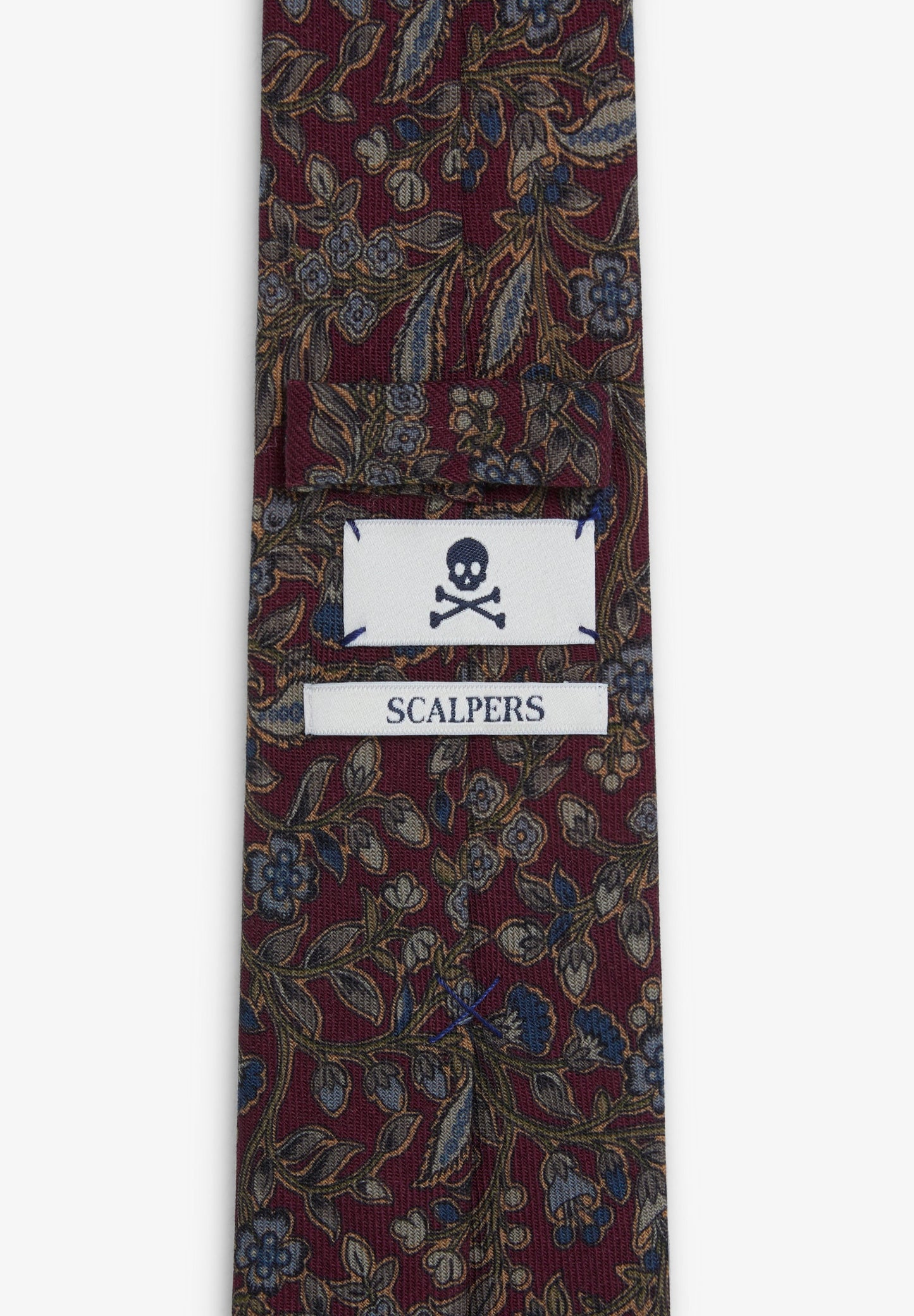 WOOL PAISLEY PRINT TIE