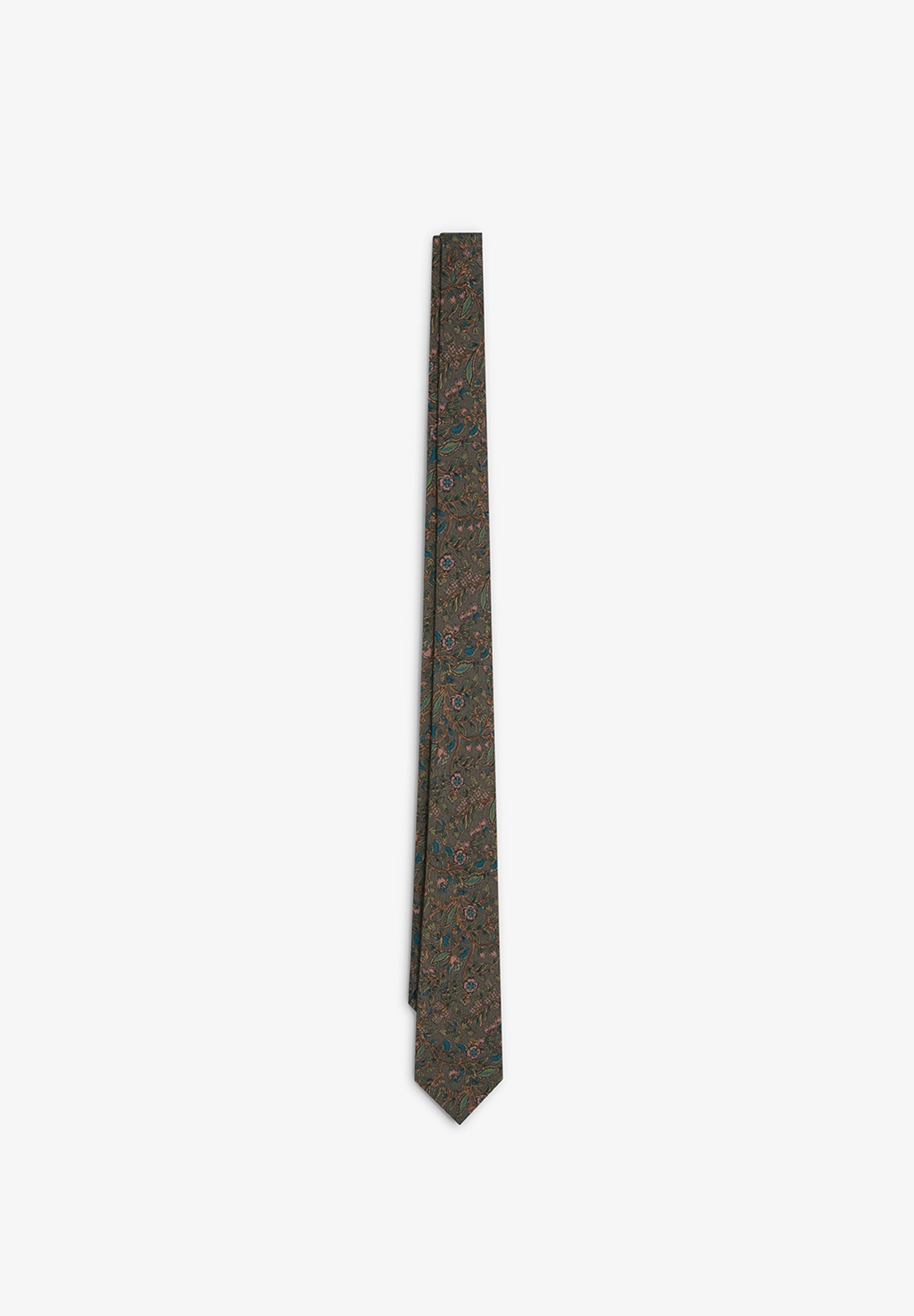 WOOL PAISLEY PRINT TIE
