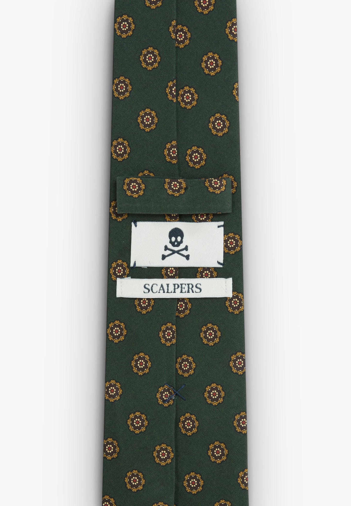 SILK FLORAL PRINT TIE