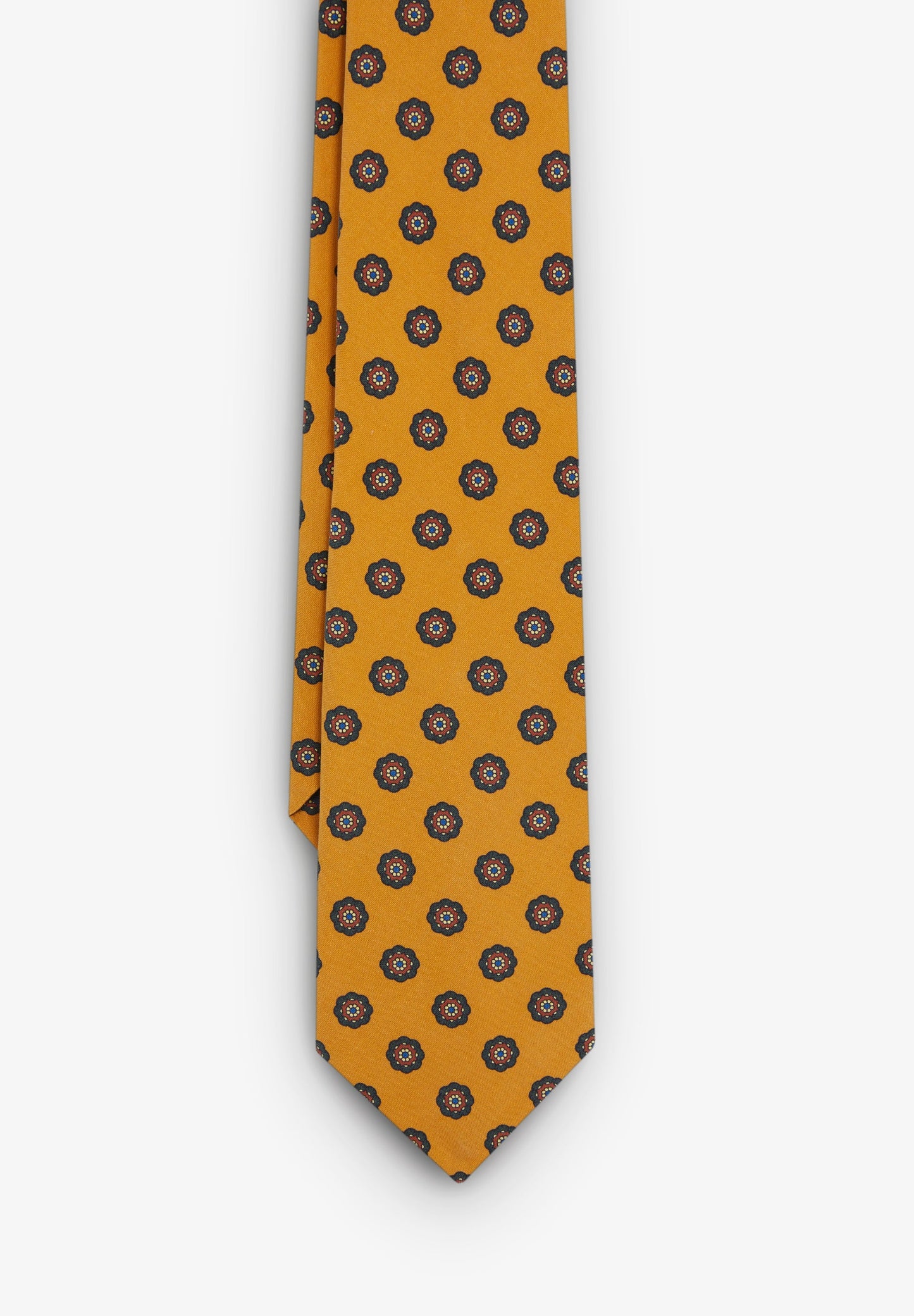 SILK FLORAL PRINT TIE