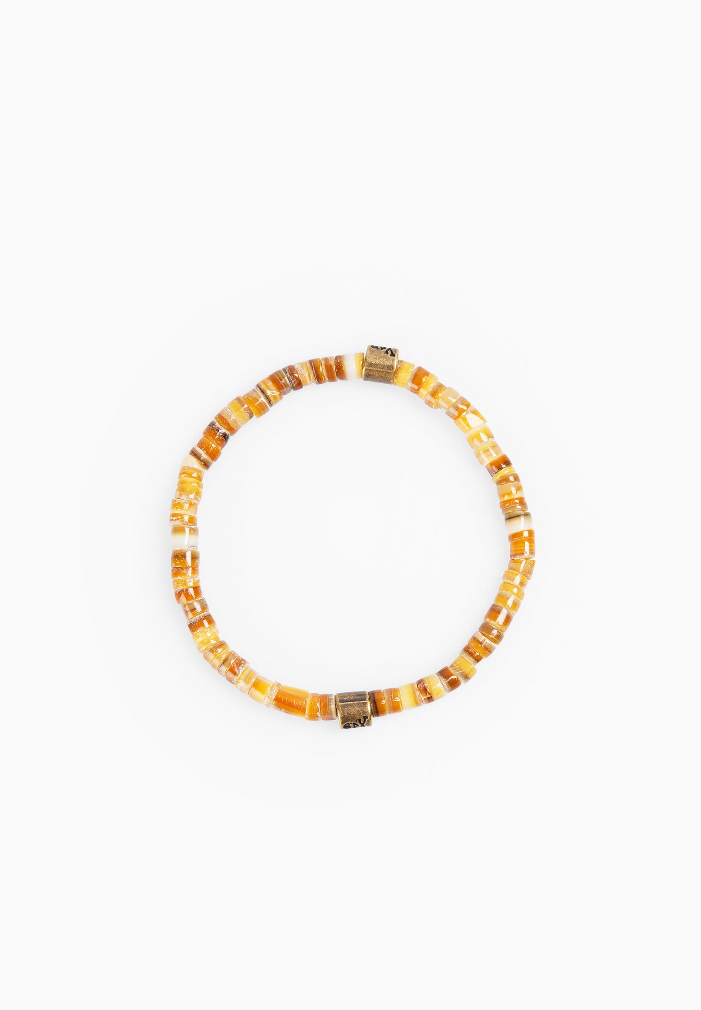 NATURAL STONE SKULL BRACELET