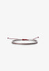 SILVER EFFECT ADJUSTABLE BRACELET