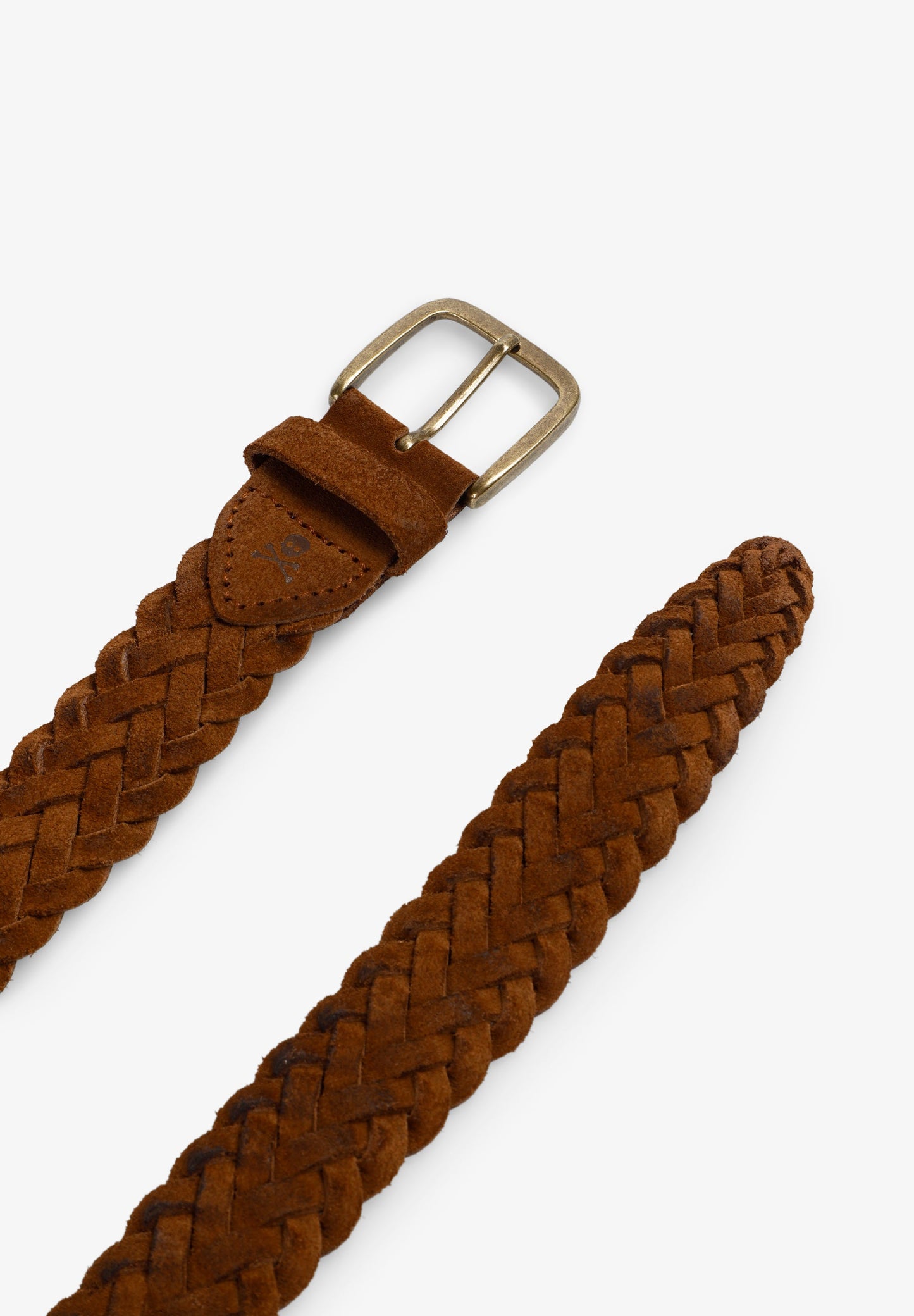 BRAIDED SUEDE BELT