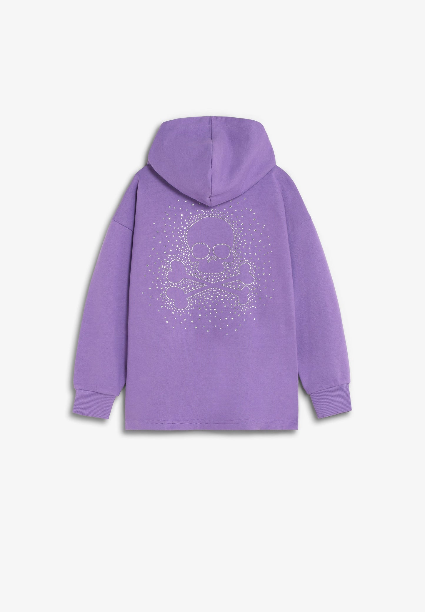 STUDDED SKULL HOODIE