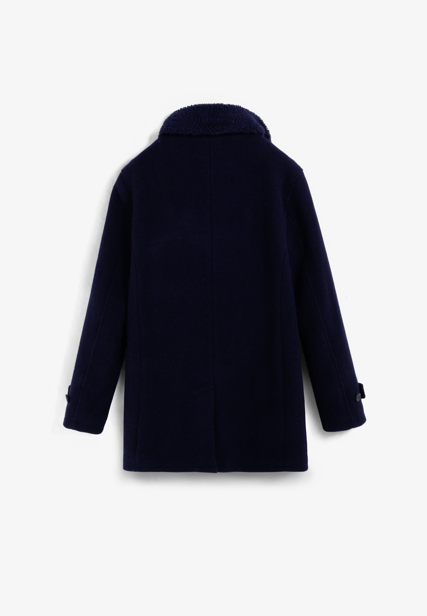 DOUBLE BREASTED WOOL COAT