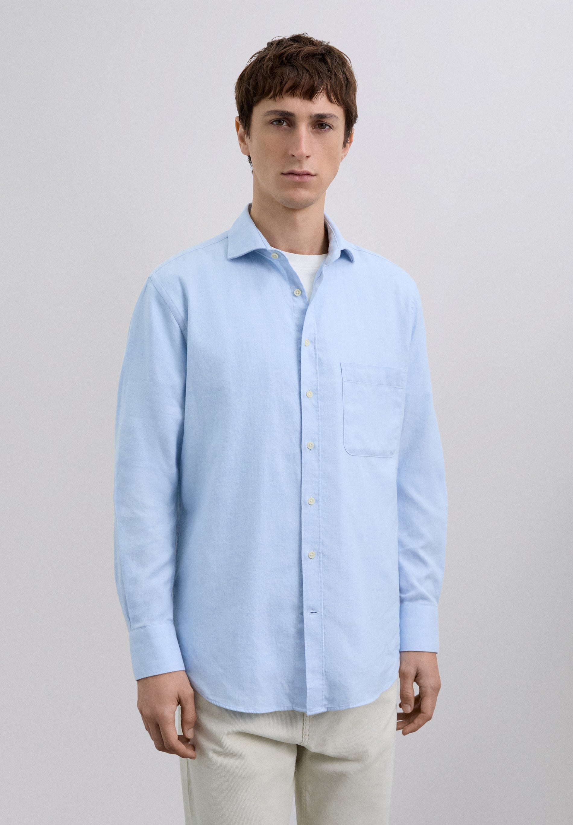 COTTON SHIRT WITH POCKET