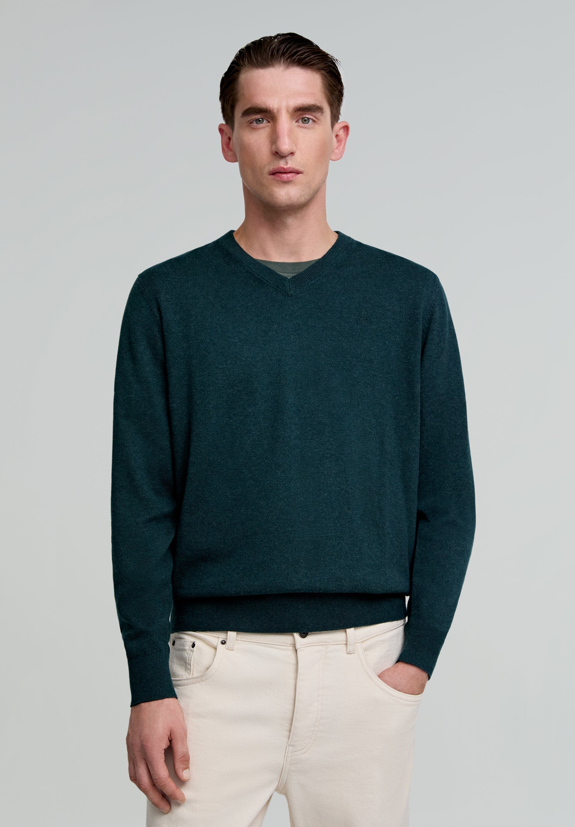 SCBASIC V NECK TRICOT