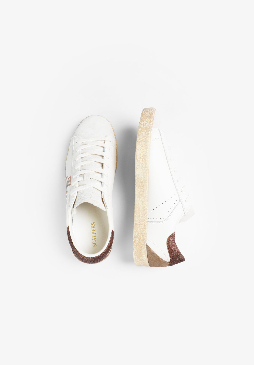 SNEAKERS PIEL CALAVERA - Scalpers