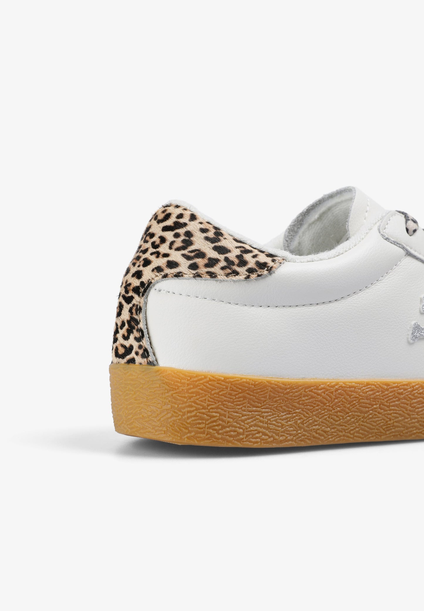 SKULL SNEAKERS WITH ANIMAL PRINT