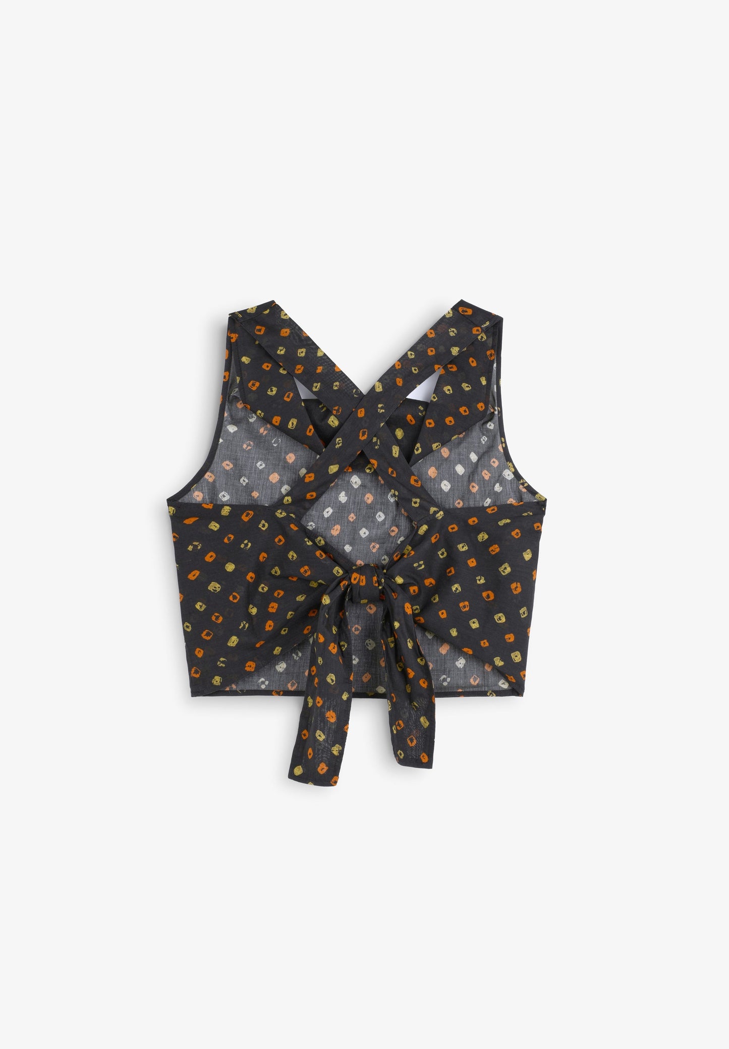 100% COTTON PRINT TOP