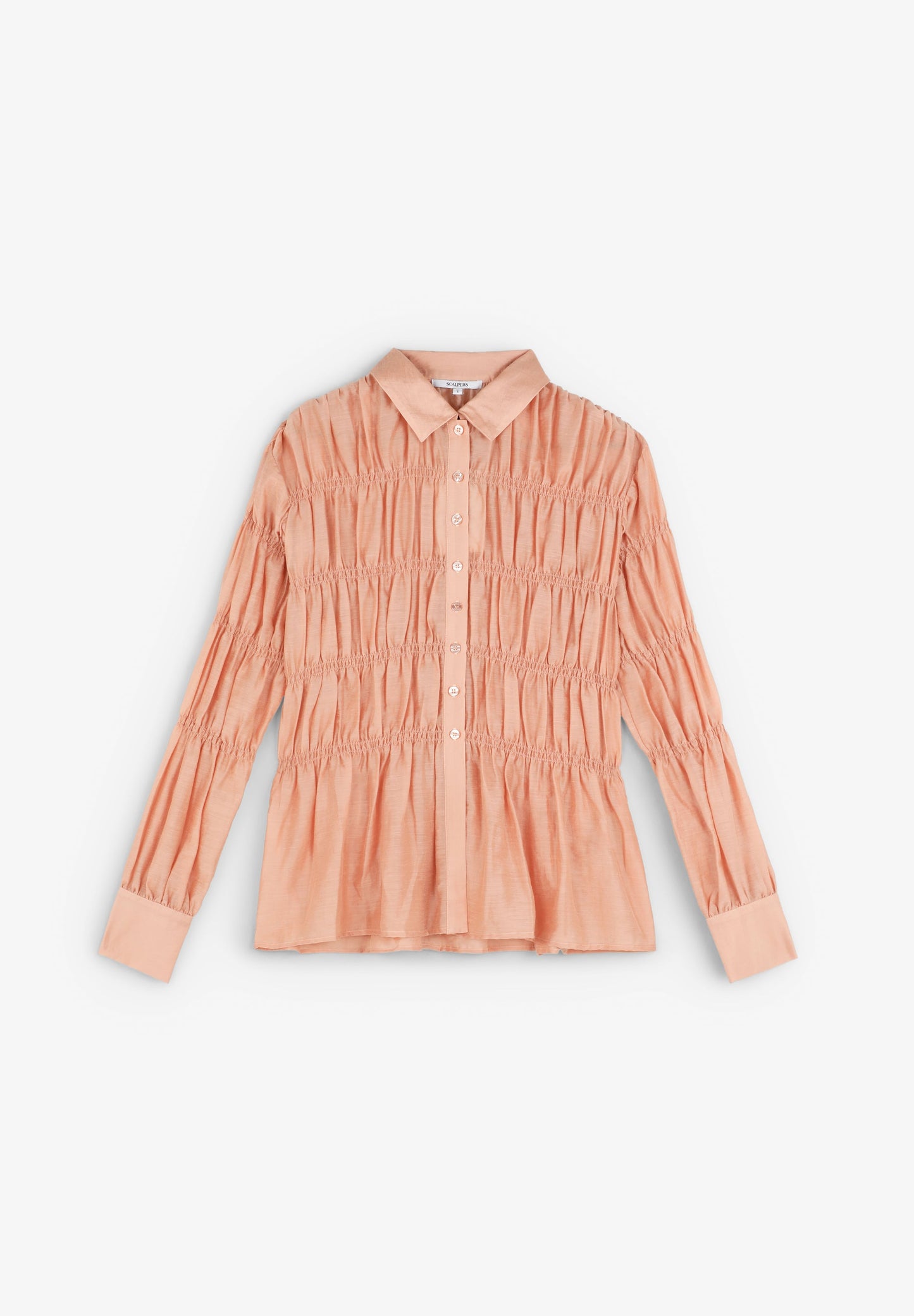 SMOCKED SHIRT