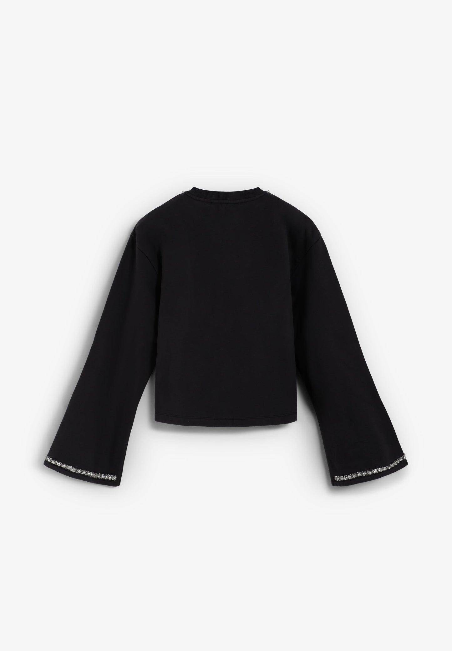 SWEATER WITH SEQUINNED DETAIL