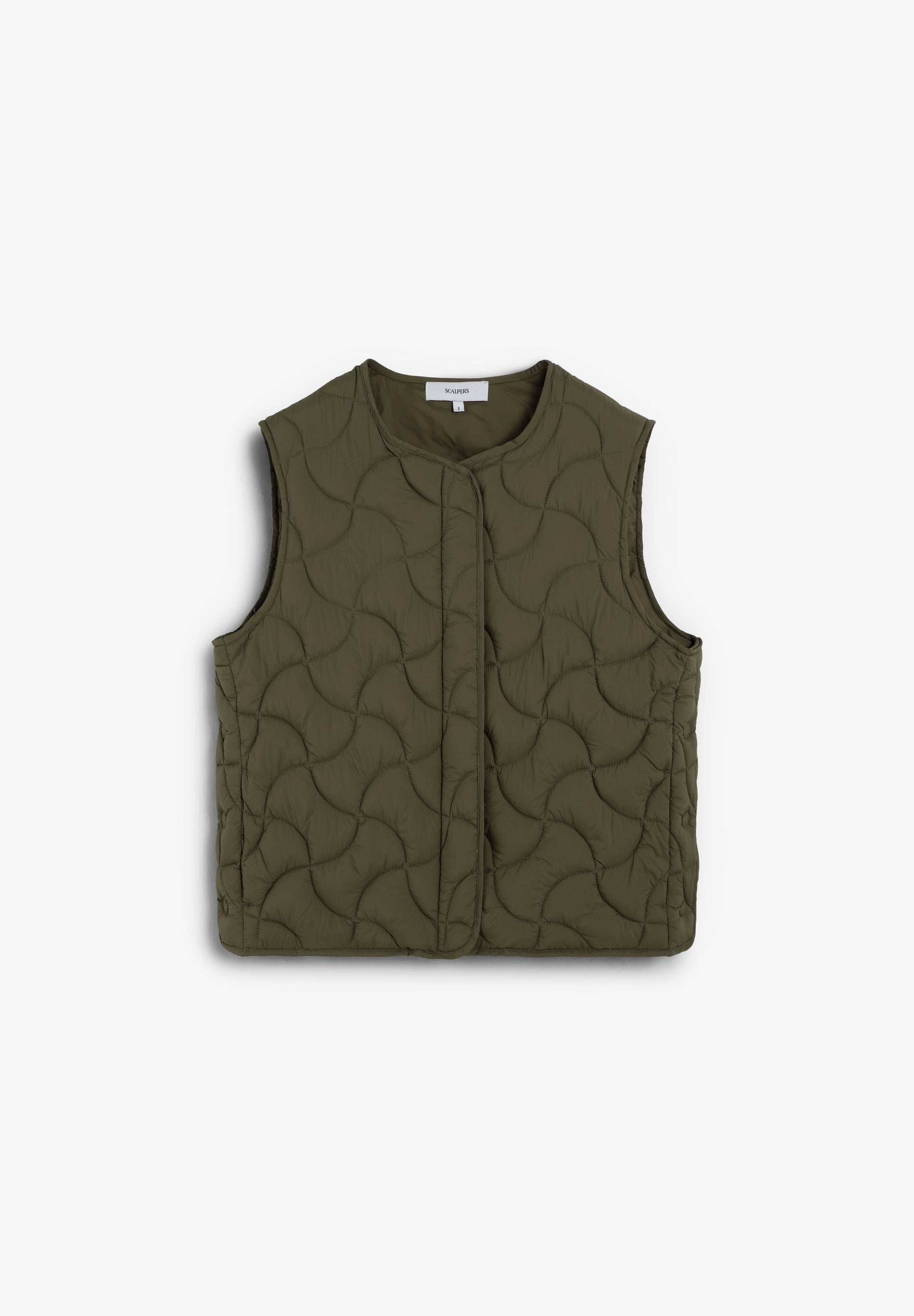 REGULAR FIT QUILTED GILET