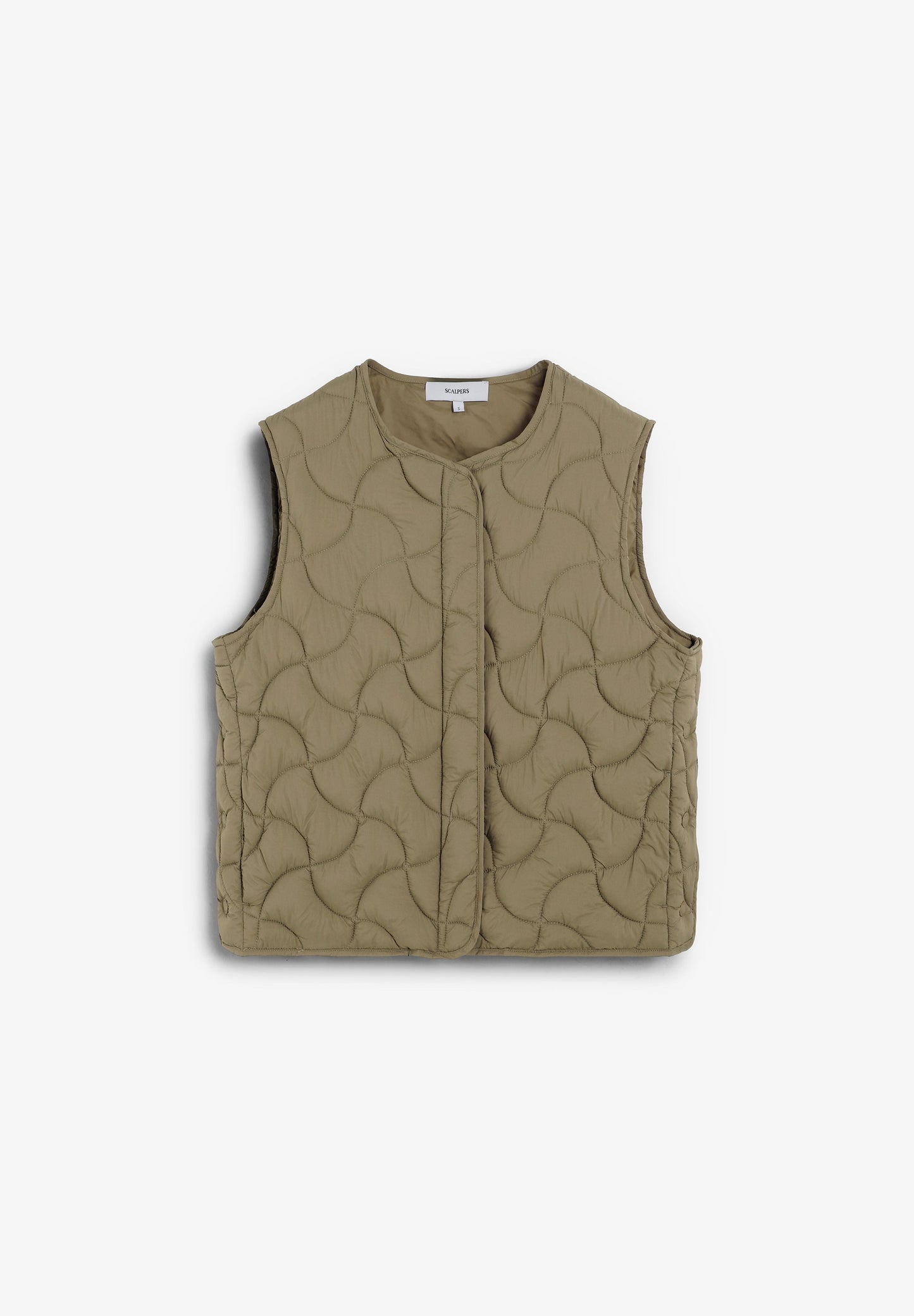 REGULAR FIT QUILTED GILET